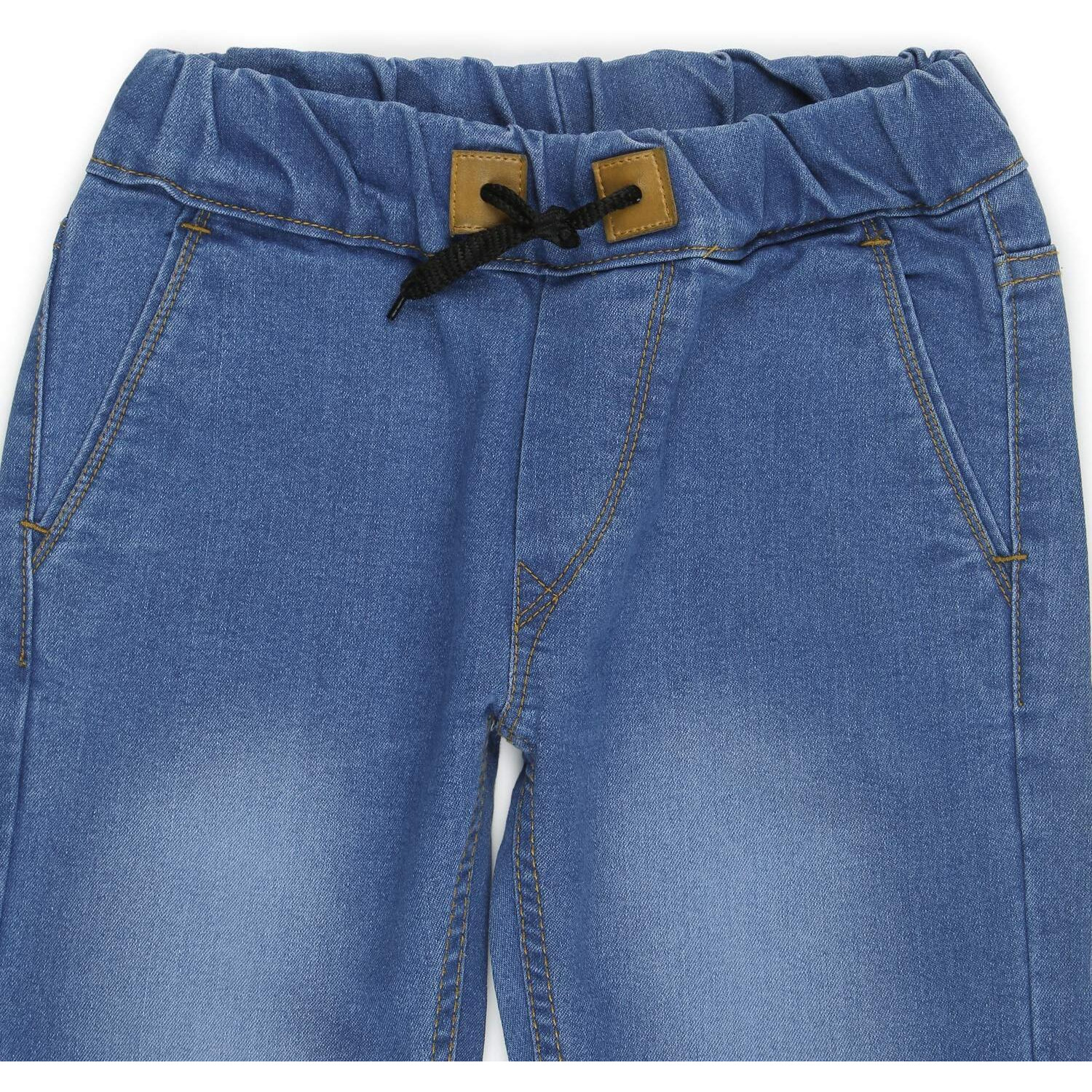 Urbano Juniors Boy's Light Blue Slim Fit Jogger Jeans Stretch (junhpsjoggerboy-lblue-13-14)