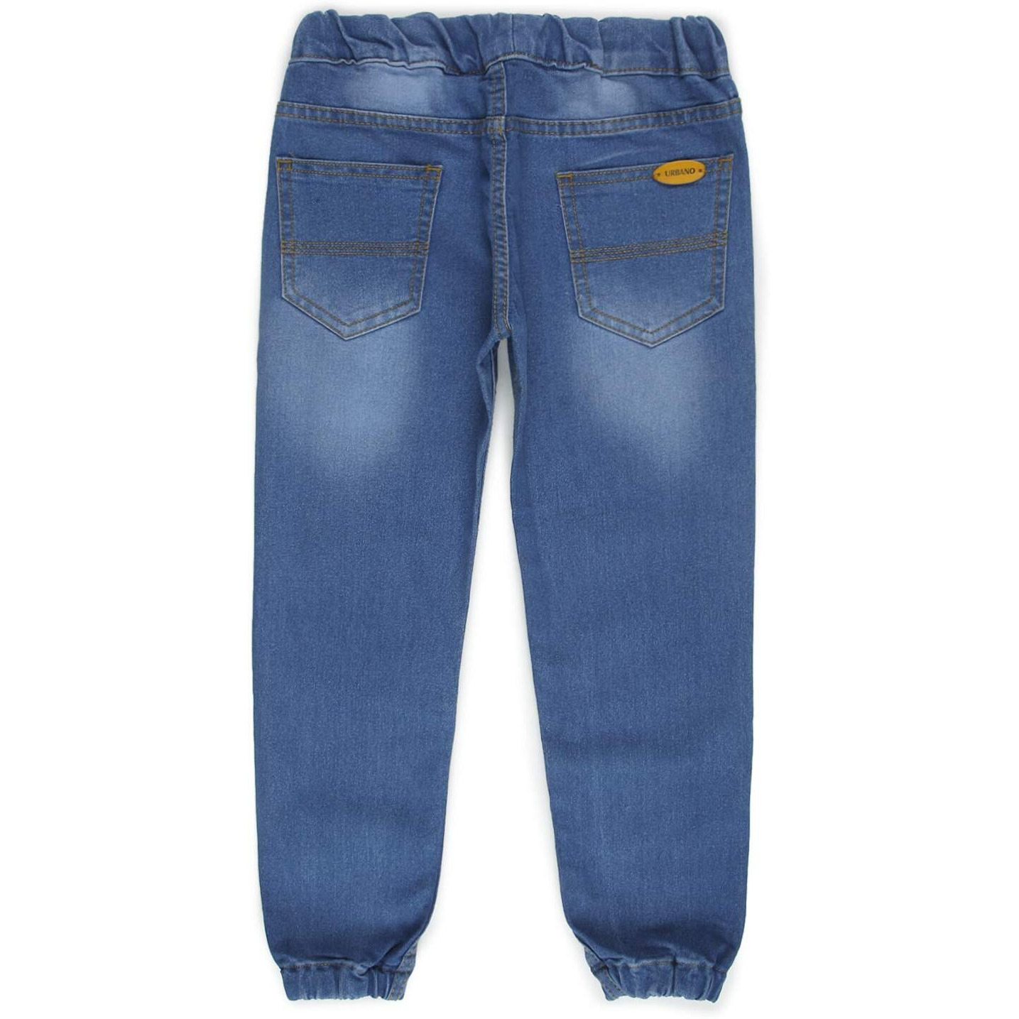 Urbano Juniors Boy's Light Blue Slim Fit Jogger Jeans Stretch (junhpsjoggerboy-lblue-5-6)
