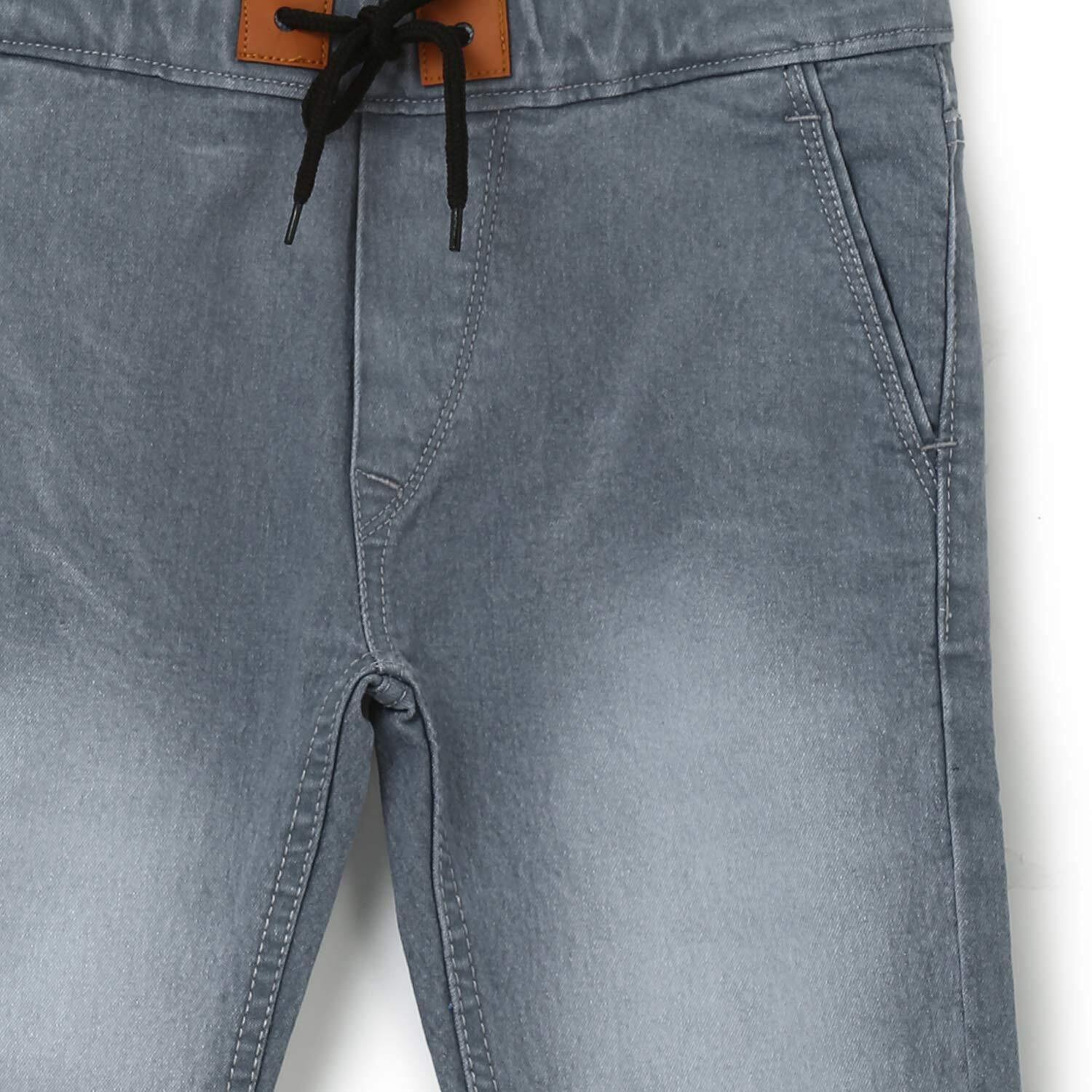 Urbano Juniors Boys' Slim Fit Joggers (junhpsjoggerboy-lgrey-13-14_Light Grey_13-14 Years)