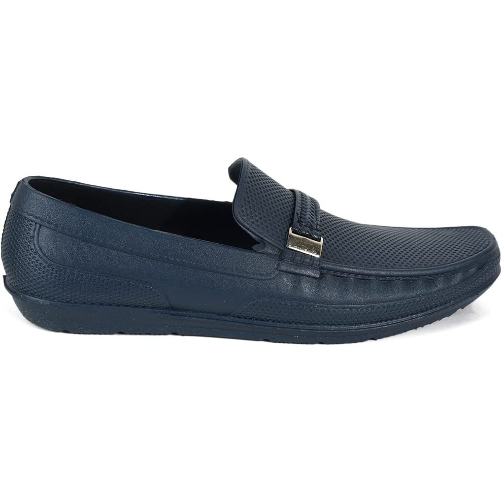 AJANTA Mens Blue Casual Loafer
