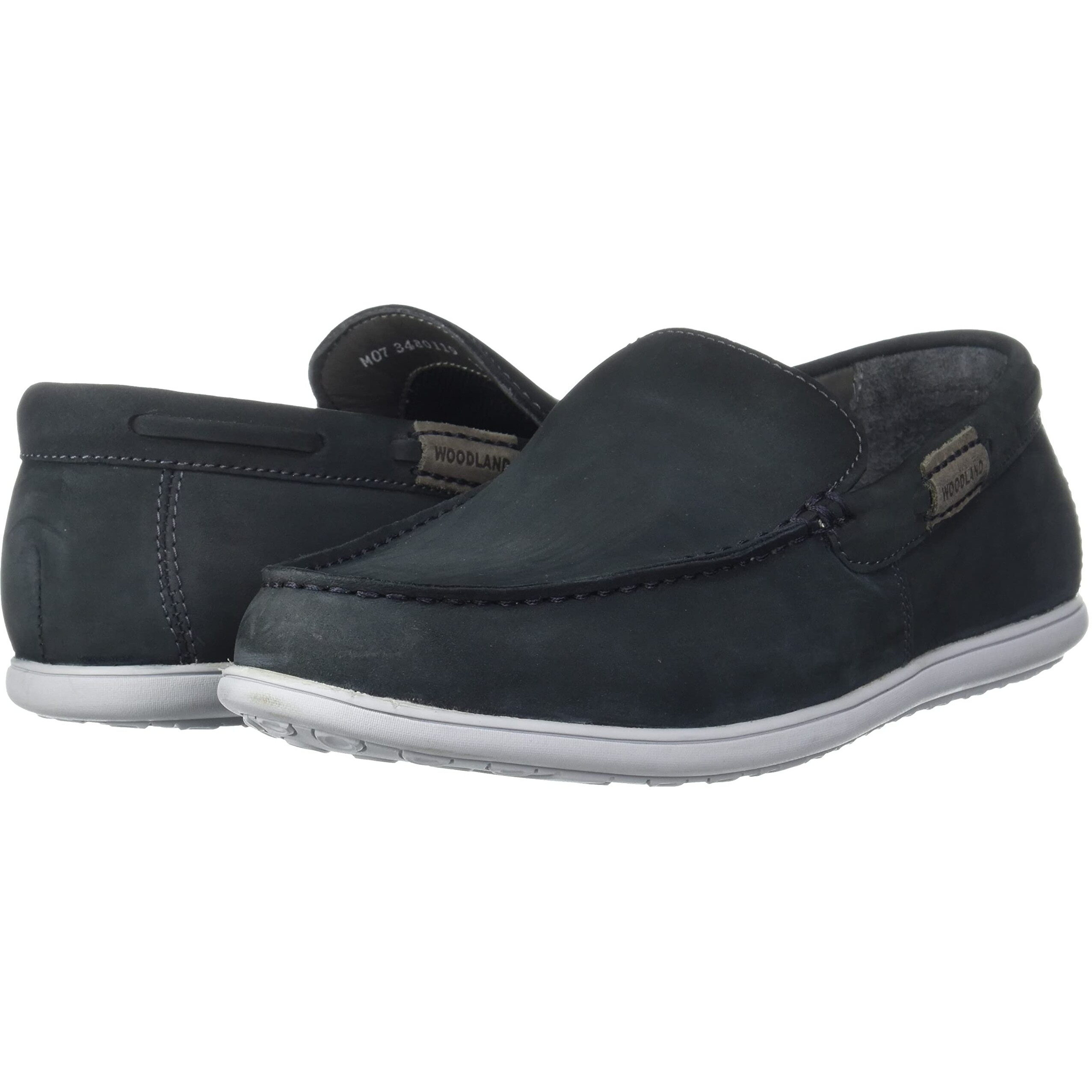 Woodland Men's DNAVY Leather Closed Shoe-9 UK (OGCC 3480119)