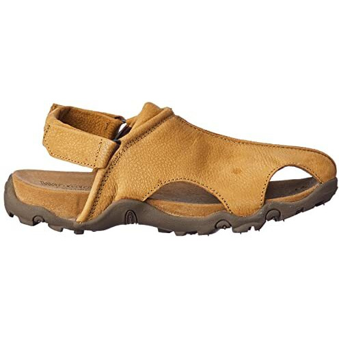 Woodland Men's Camel Leather Sandal-7 UK (41 EU) (OGD 0350107NW)