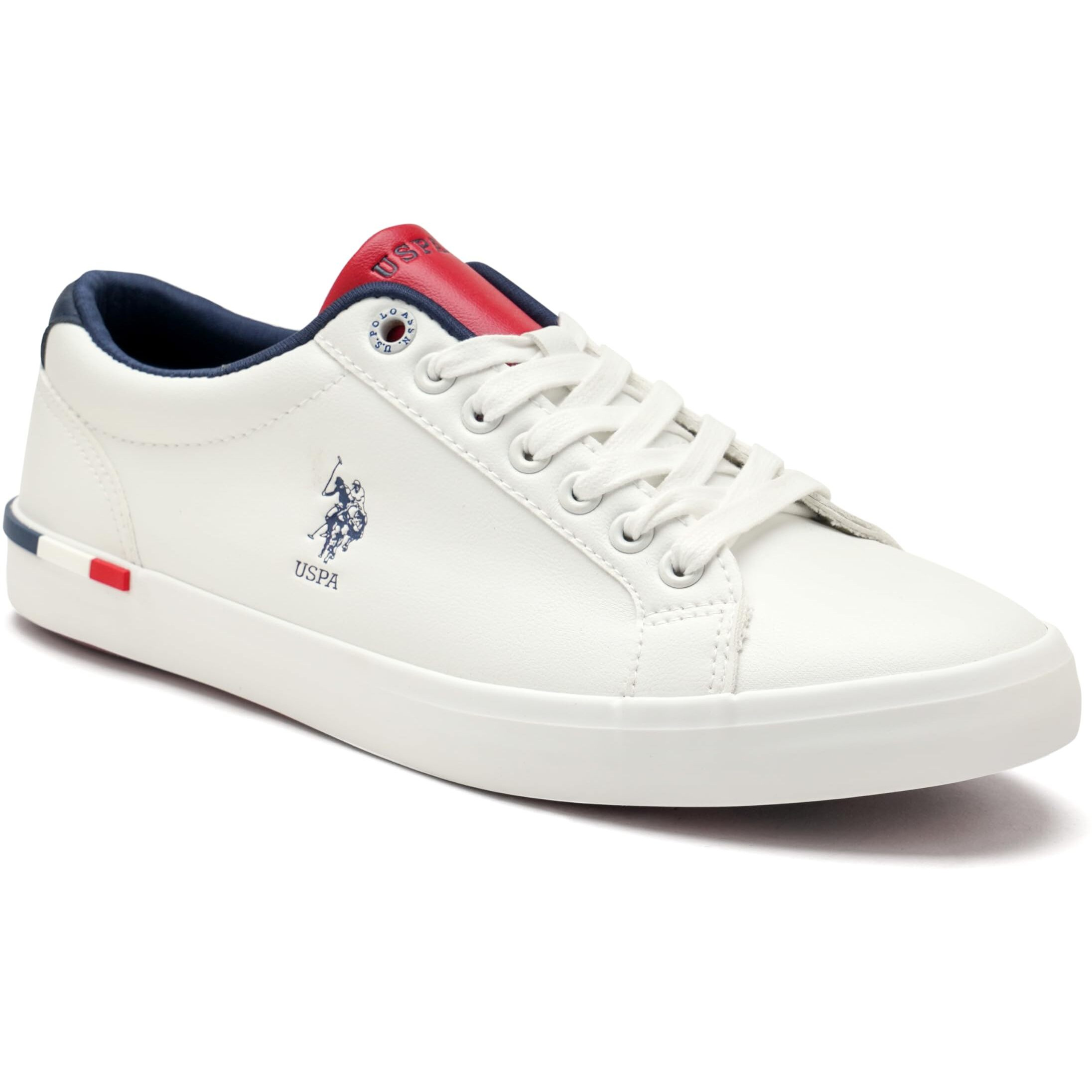 U.S. POLO ASSN. Mens Anton 2.0 Off White Sneaker - 6 UK (2FD23417A01)