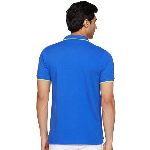 U.S. POLO ASSN. Men's Regular Fit Polo Shirt (USTSHS2226_Blue