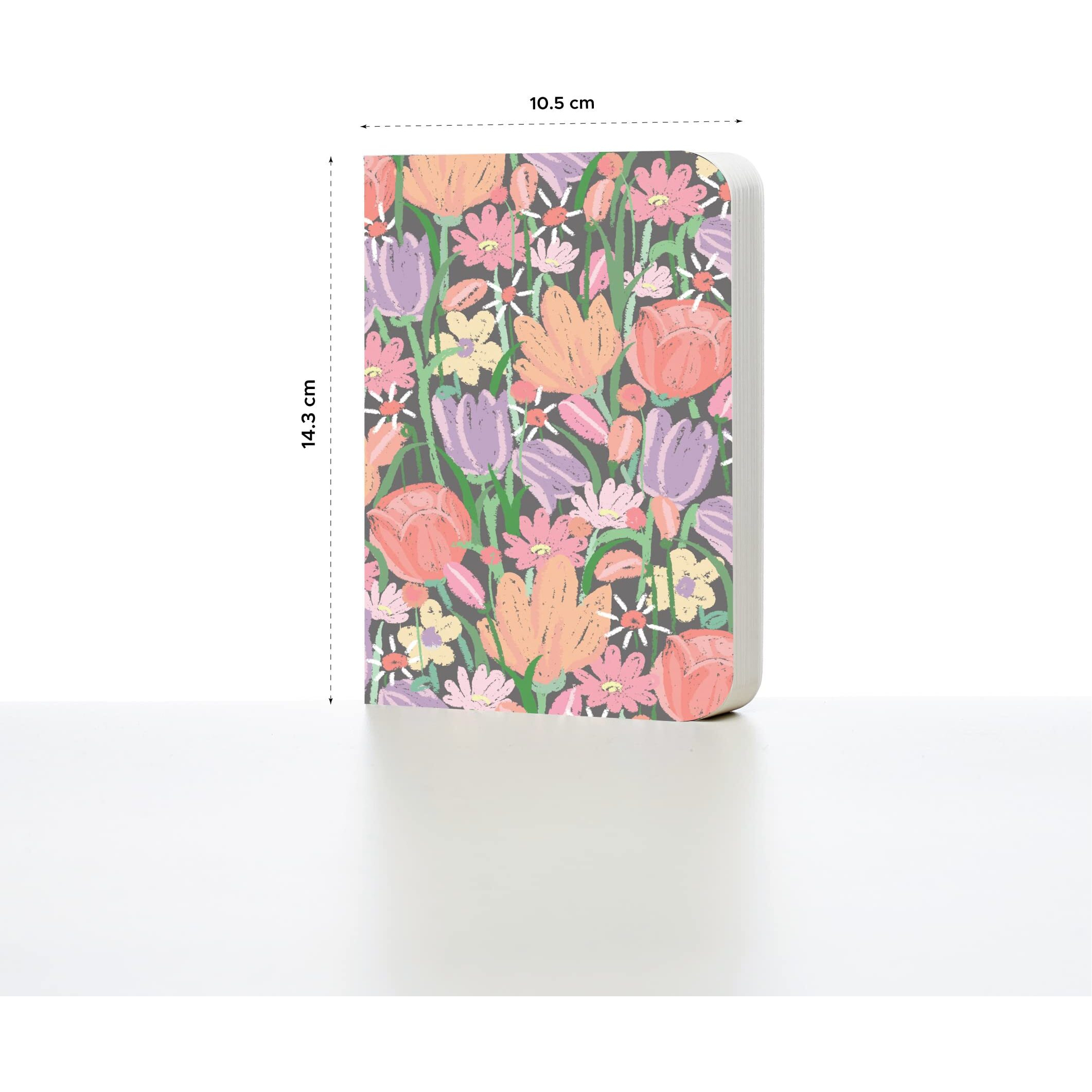 Factor Notes Sketchbook A6 Pocket Sized, Textured Fine Grain Medium Surface 120 GSM (Bloomerang)