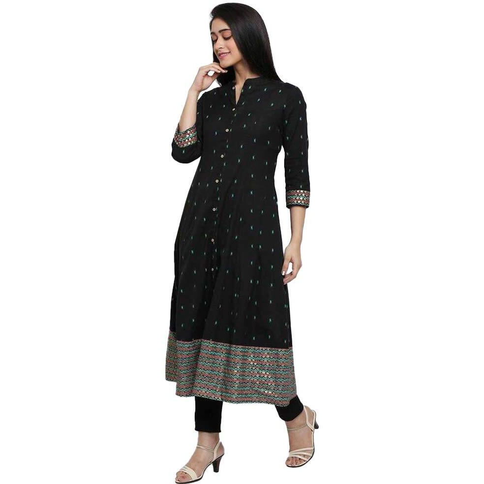 BIBA Women Printed Mix and Match(TUDOR16439_Black_32)