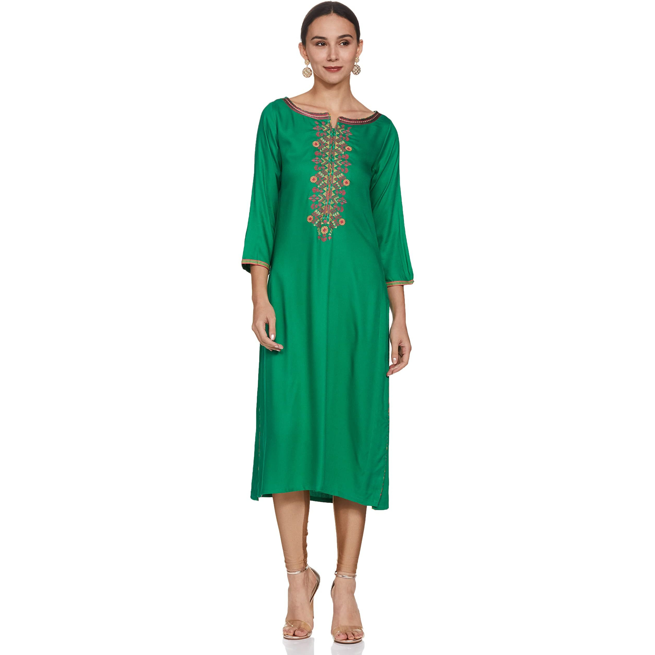 BIBA Women Solid Mix and Match(MNMINTO THE14230_Green_34)