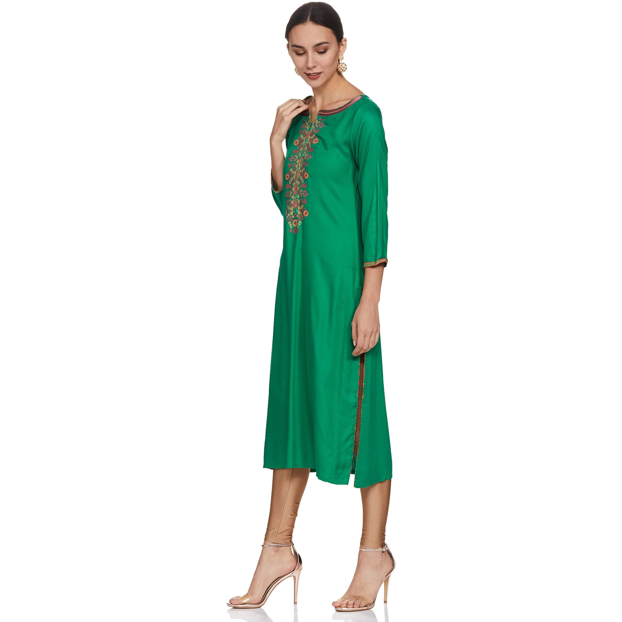 BIBA Women Solid Mix and Match(MNMINTO THE14230_Green_34)