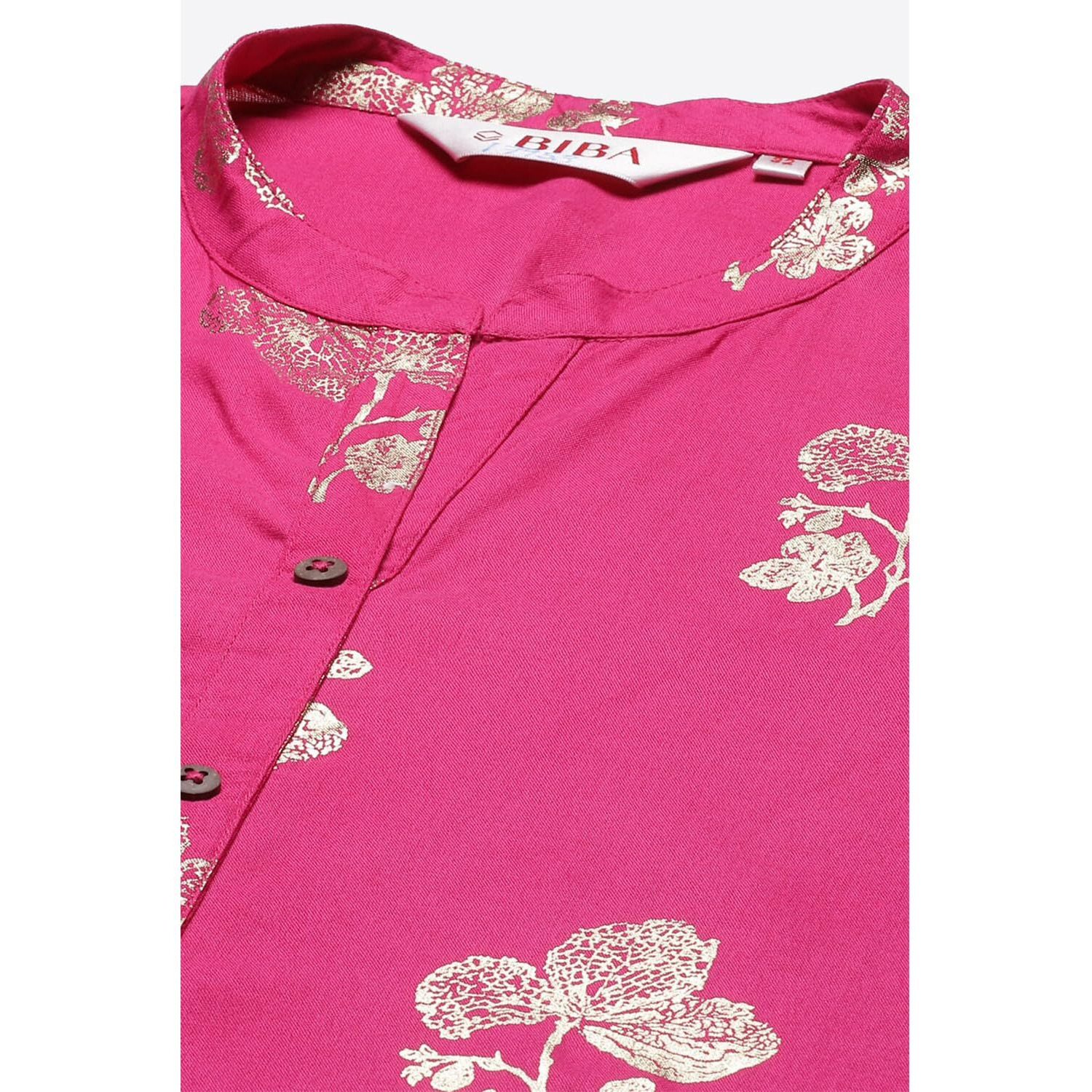 BIBA Women Printed Mix and Match(ASSORTED17953E_Fuchsia_32)