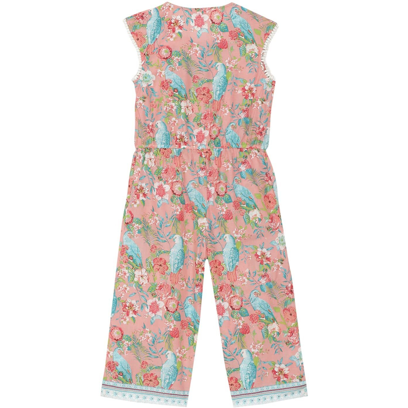 BIBA Girl Printed Kid(KW4457_Peach_9)