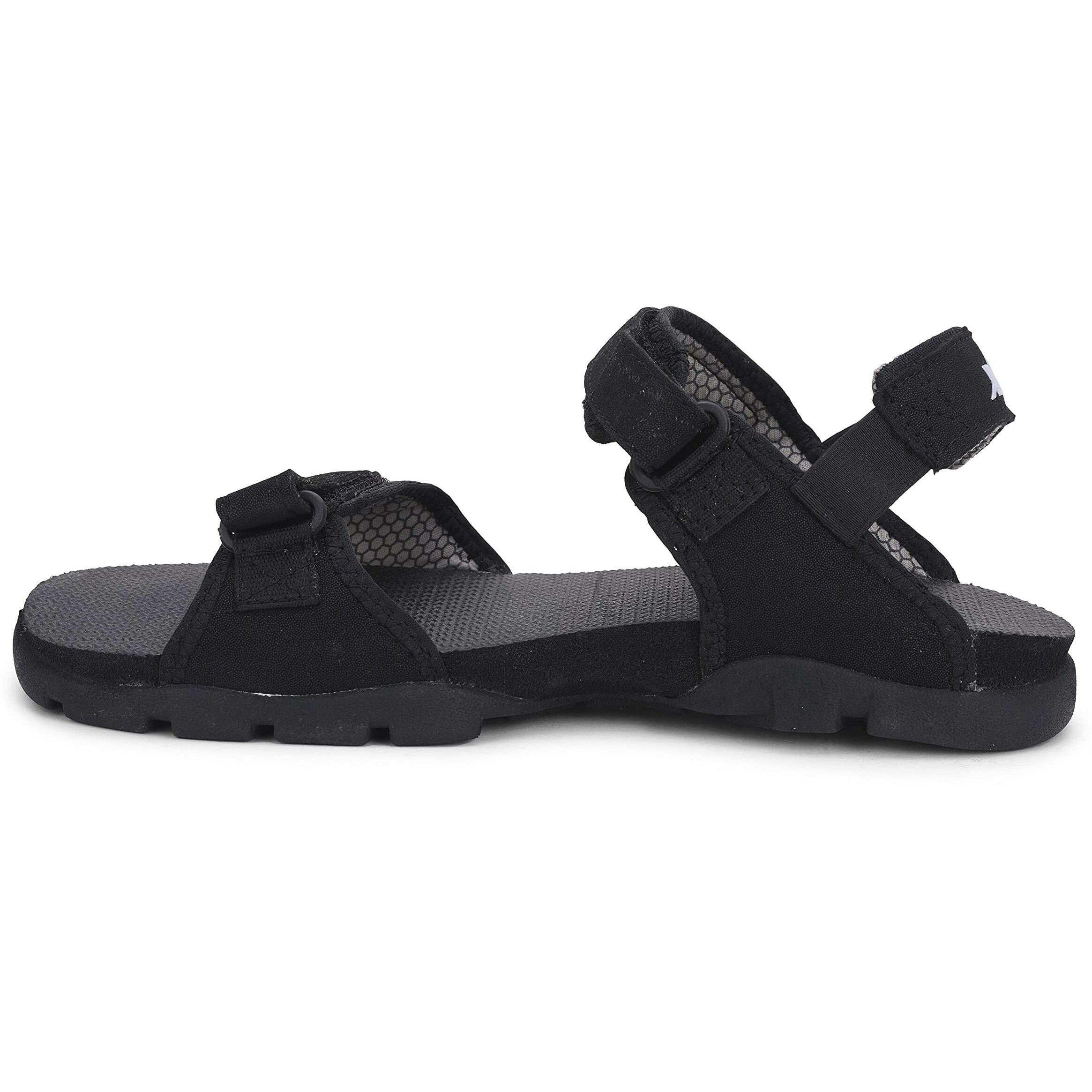 SPARX mens SS0119G Blackwhite Sandal - 7 UK (SS0119GBKWH0007)