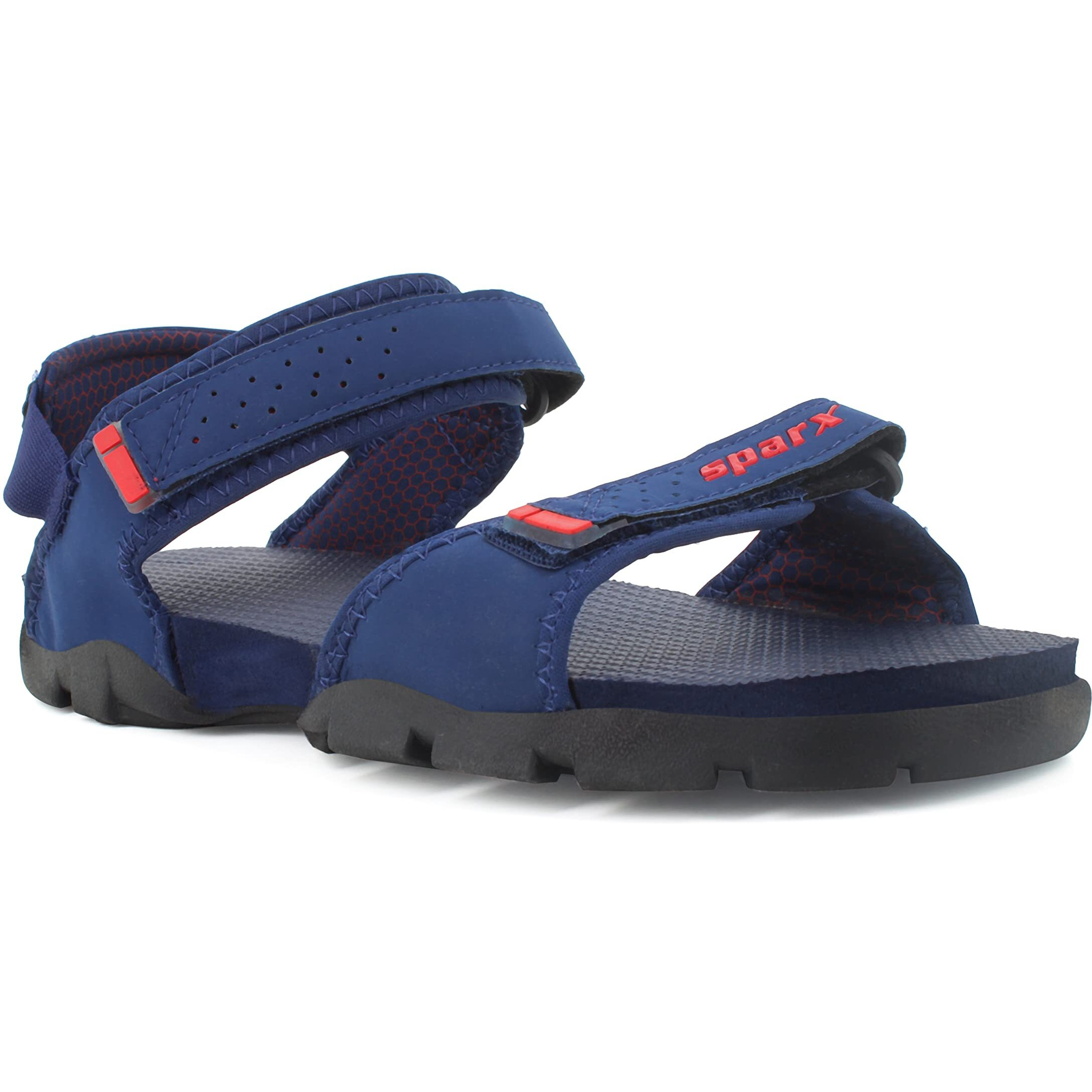 SPARX mens SS 119 | Latest, Daily Use, Stylish Floaters | Blue Sport Sandal - 7 UK (SS 119)