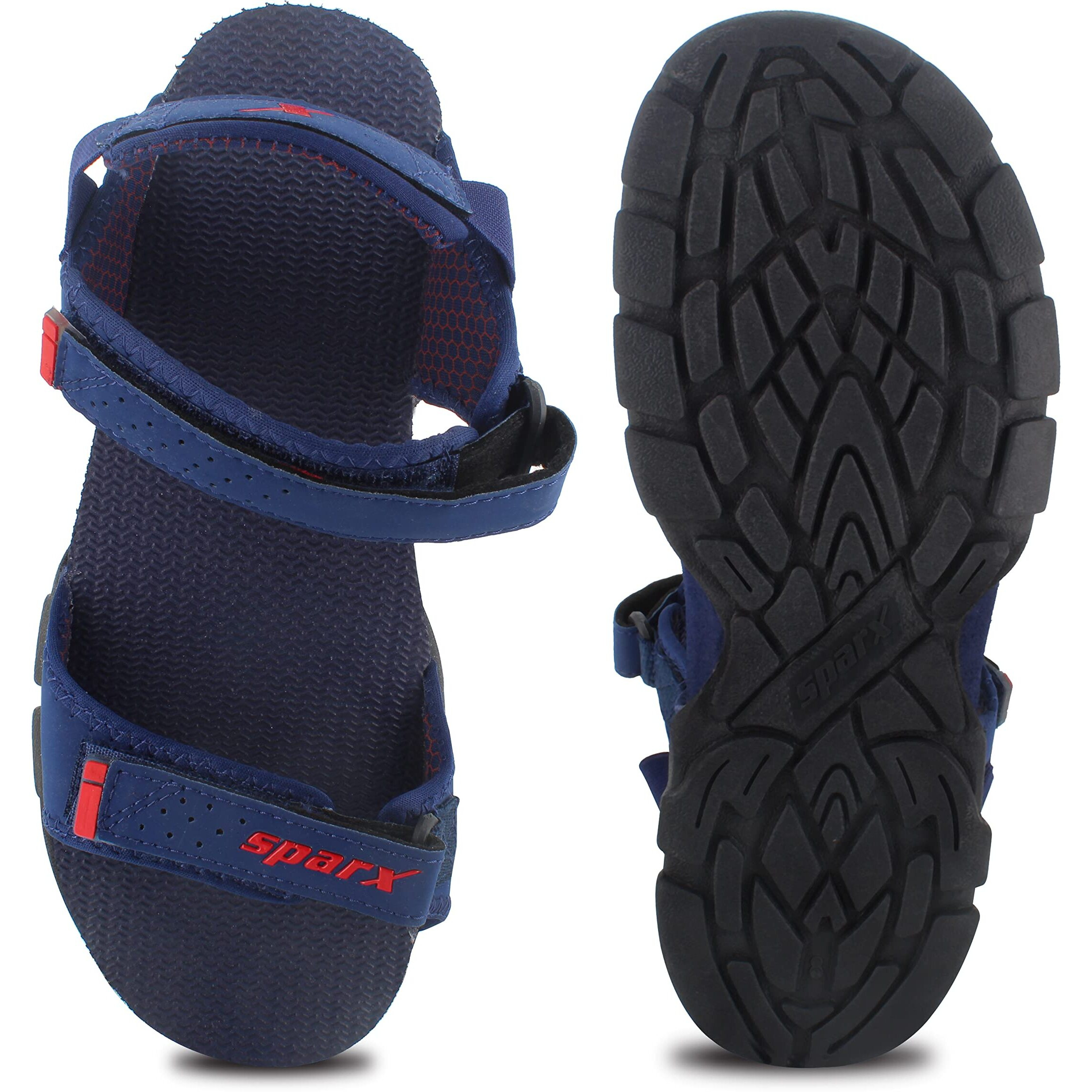 SPARX mens SS 119 | Latest, Daily Use, Stylish Floaters | Blue Sport Sandal - 7 UK (SS 119)