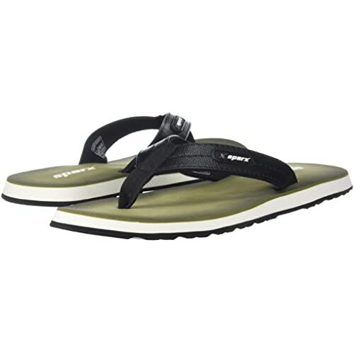 Sparx mens SF0541G Blackolive Flip-Flop - 6 UK (SF0541GBKOL0006)