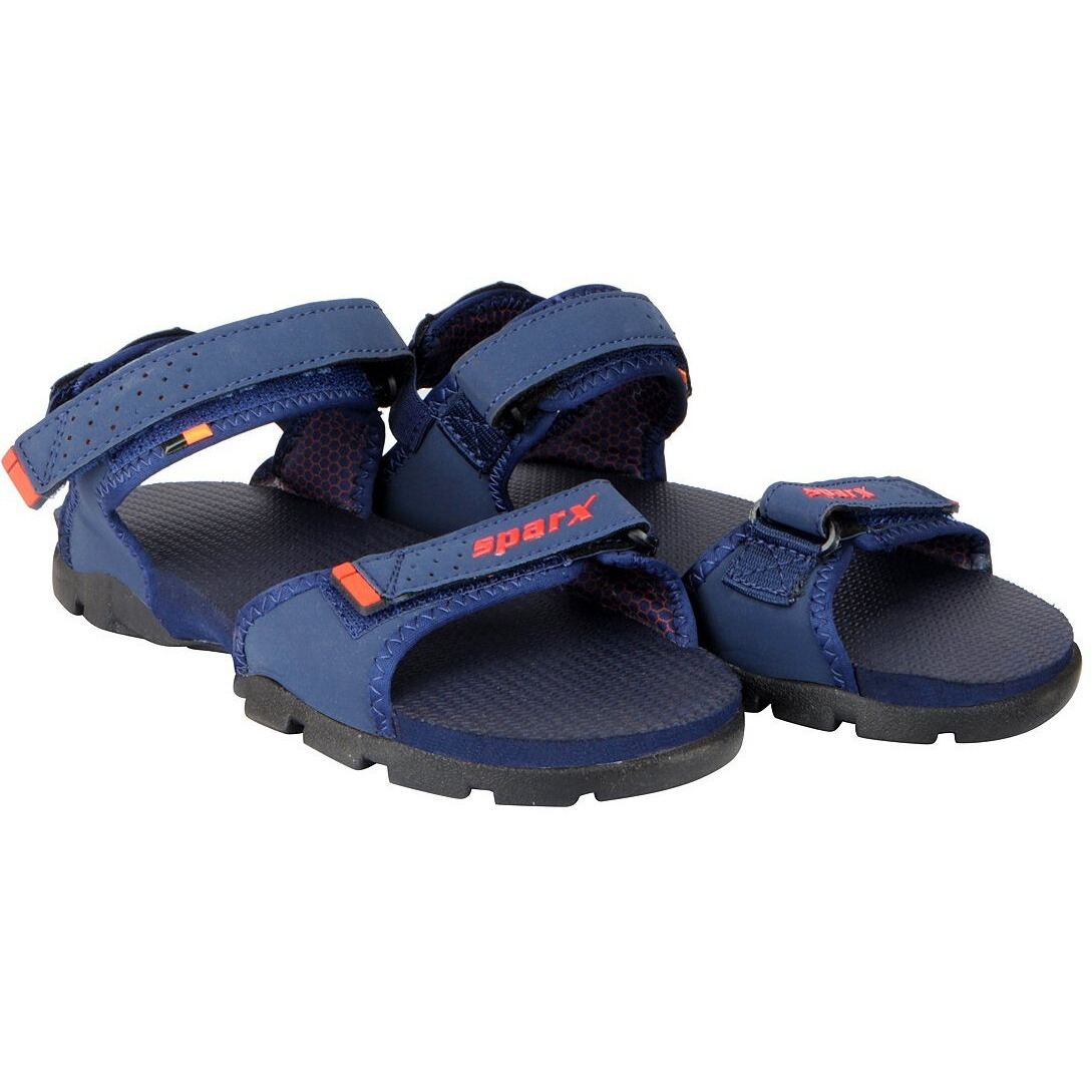 SPARX mens SS 119 | Latest, Daily Use, Stylish Floaters | Blue Sport Sandal - 8 UK (SS 119)