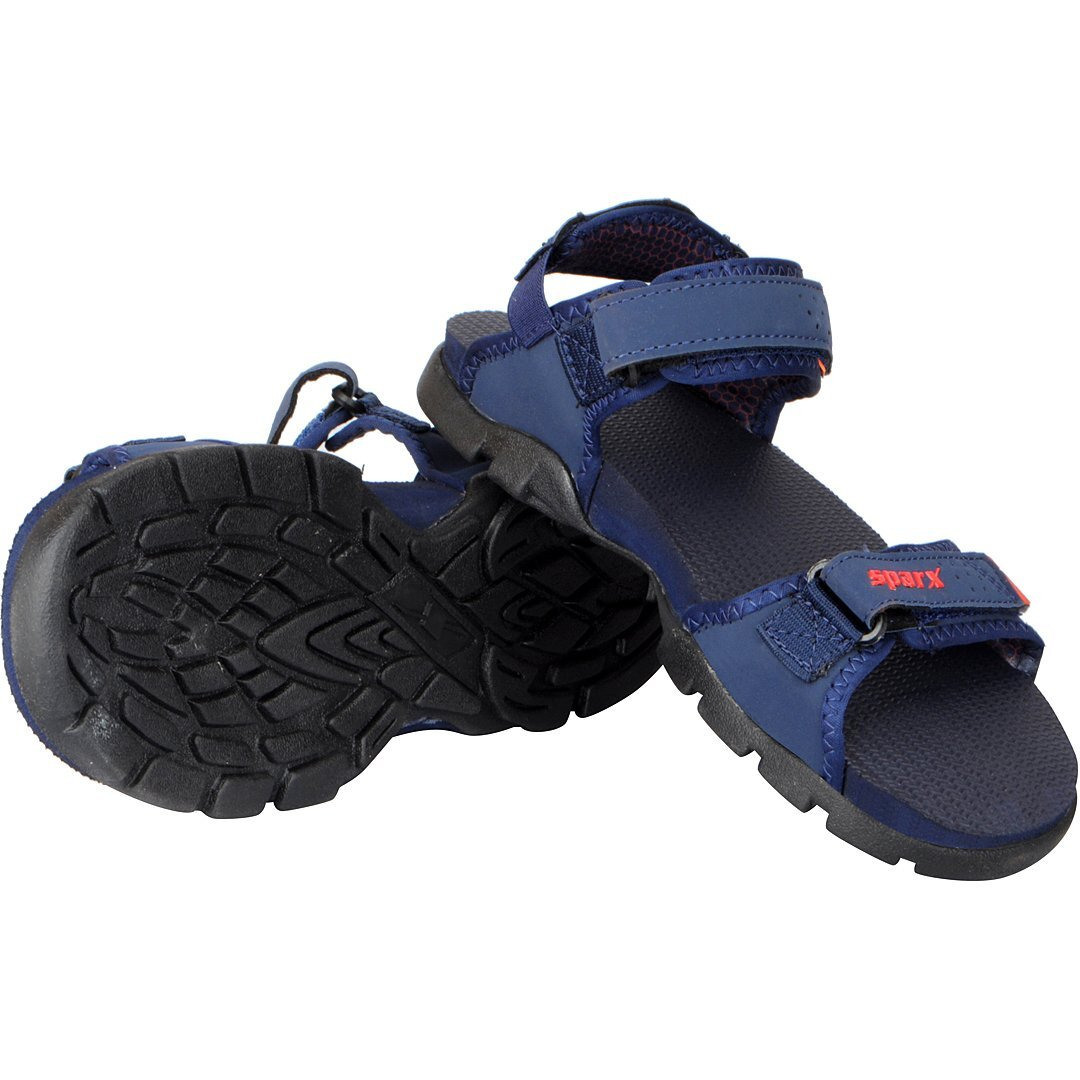 SPARX mens SS 119 | Latest, Daily Use, Stylish Floaters | Blue Sport Sandal - 8 UK (SS 119)