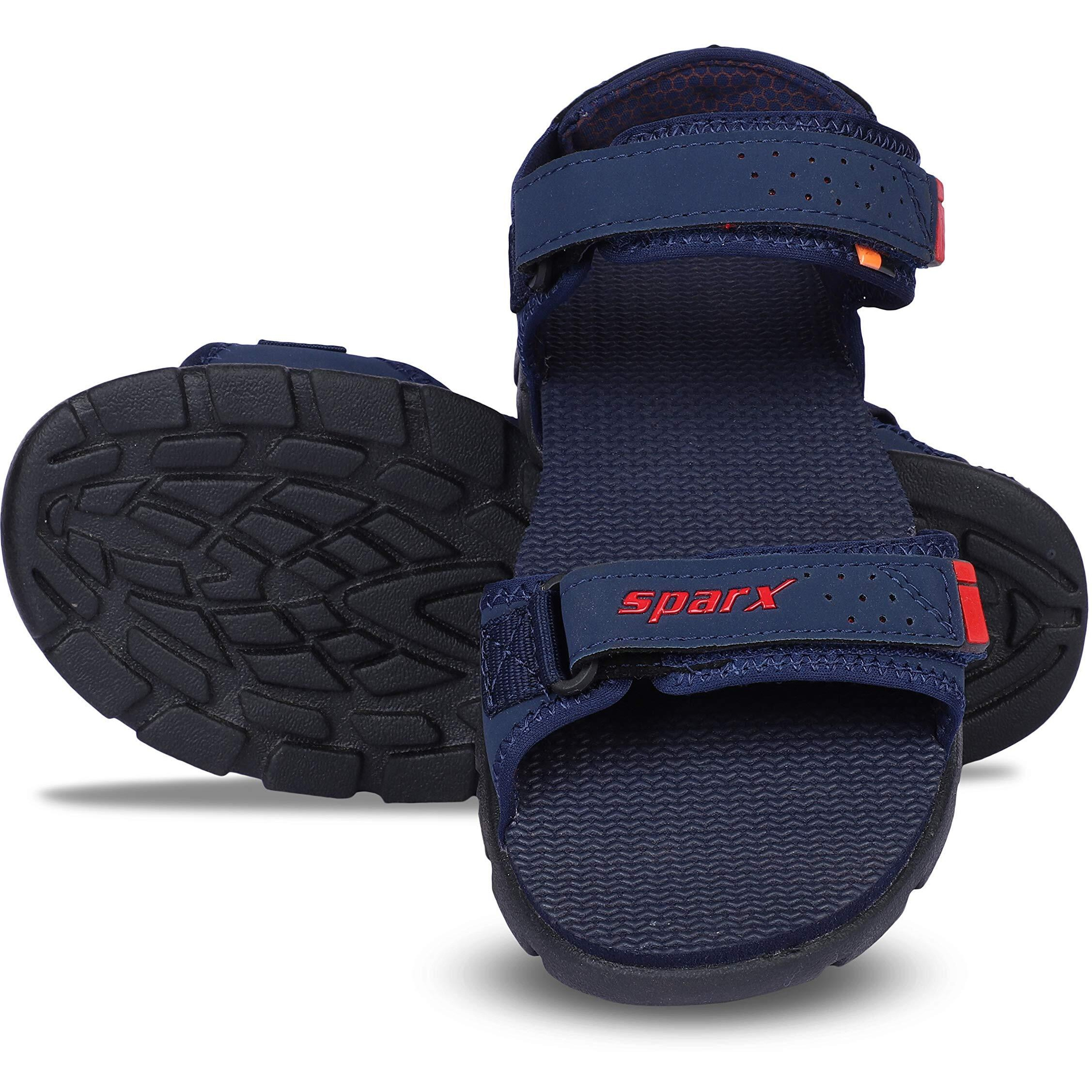 SPARX mens SS 119 | Latest, Daily Use, Stylish Floaters | Blue Sport Sandal - 9 UK (SS 119)