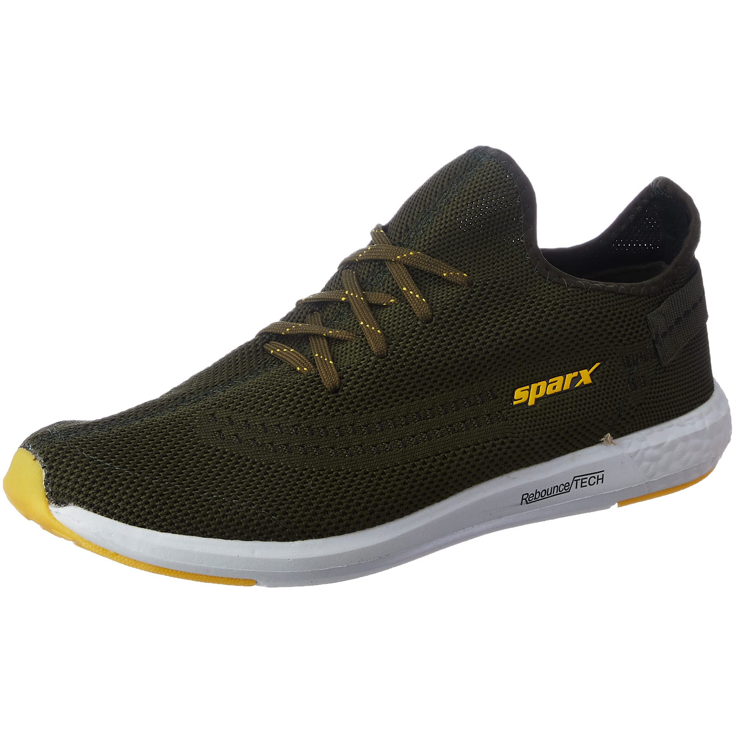 Sparx Mens Sm-482 Navy Blue Neon Orange Running Shoe - 9 UK (SM482OLYL008)