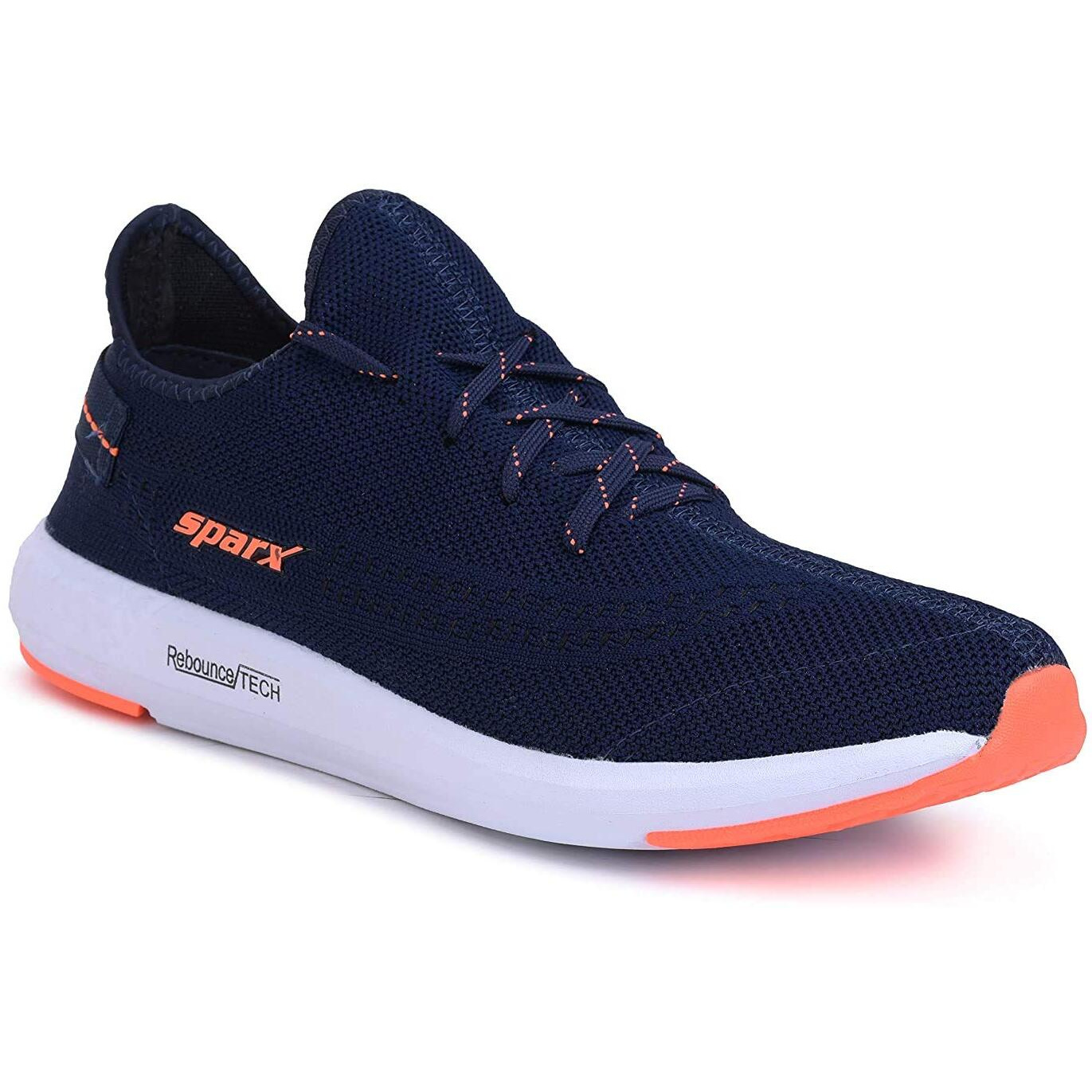 Sparx Mens Sm-482 Dark Grey Neon Green Running Shoe - 10 UK (SM482NBNOR008)