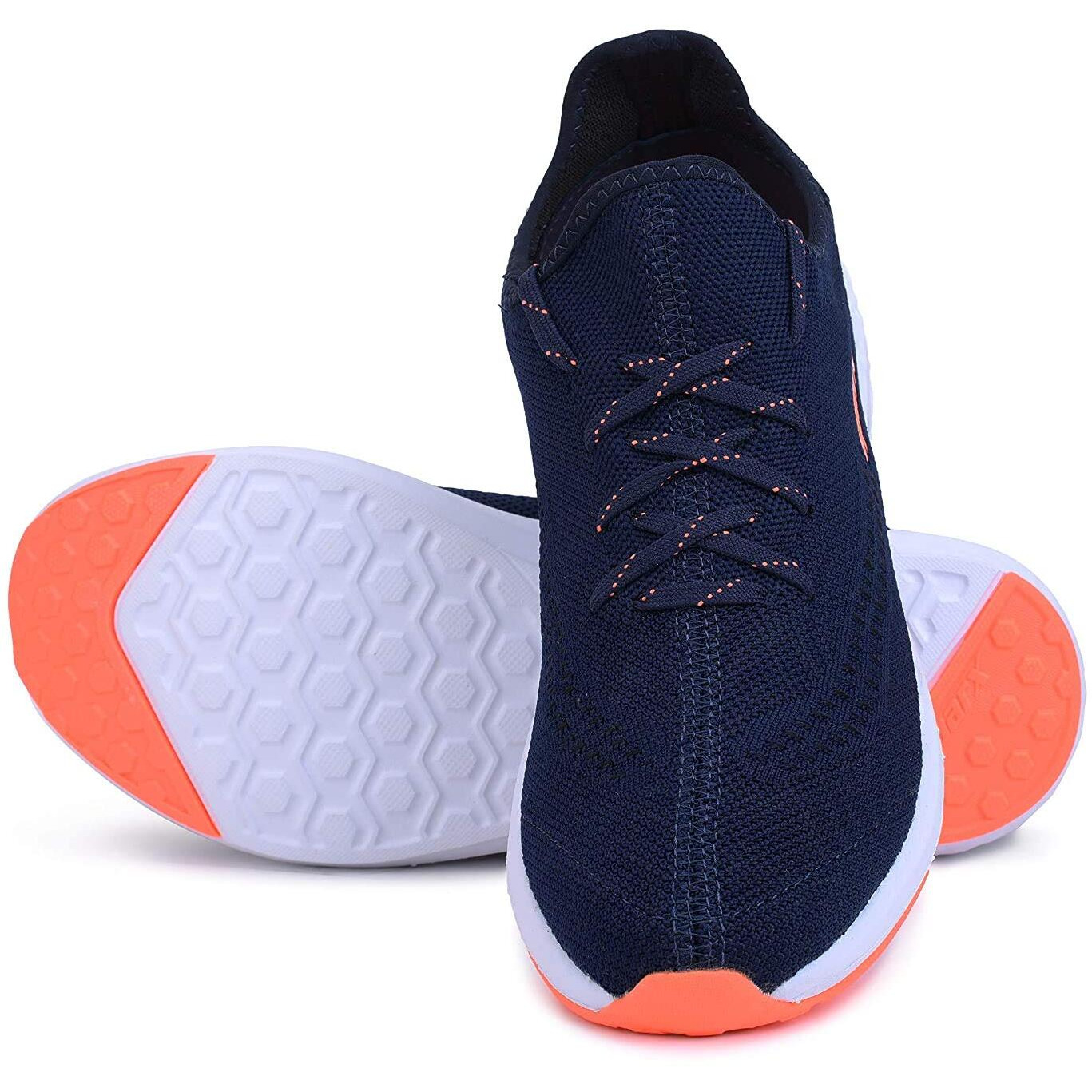 Sparx Mens Sm-482 Dark Grey Neon Green Running Shoe - 10 UK (SM482NBNOR008)