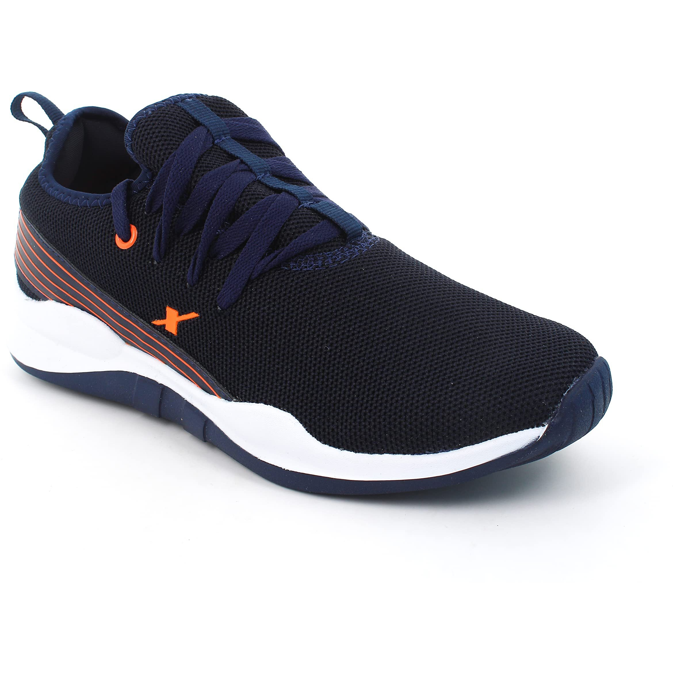 Sparx Mens SM 614 | Enhanced Durability & Soft Cushion | Blue Running Shoe - 10 UK (SM 614)