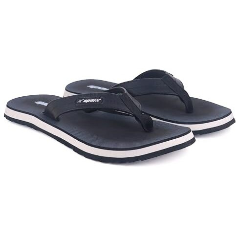 Sparx mens SF0541G Black Flip-Flop - 6 UK (SF0541GBKBK0006)