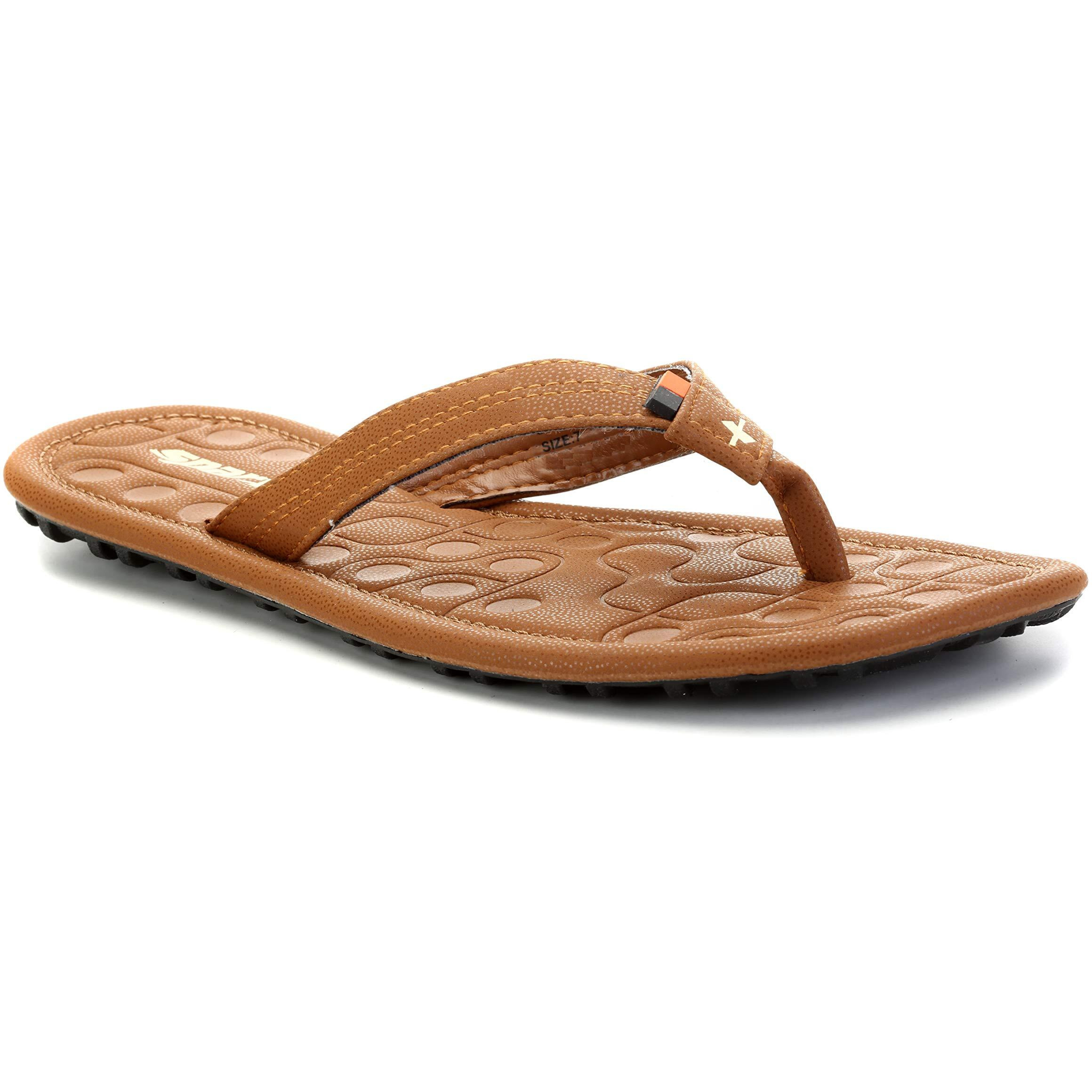 Sparx Men's Tan Flip-Flops-10 UK (44 2/3 EU) (SF2039G_TNTN0010)