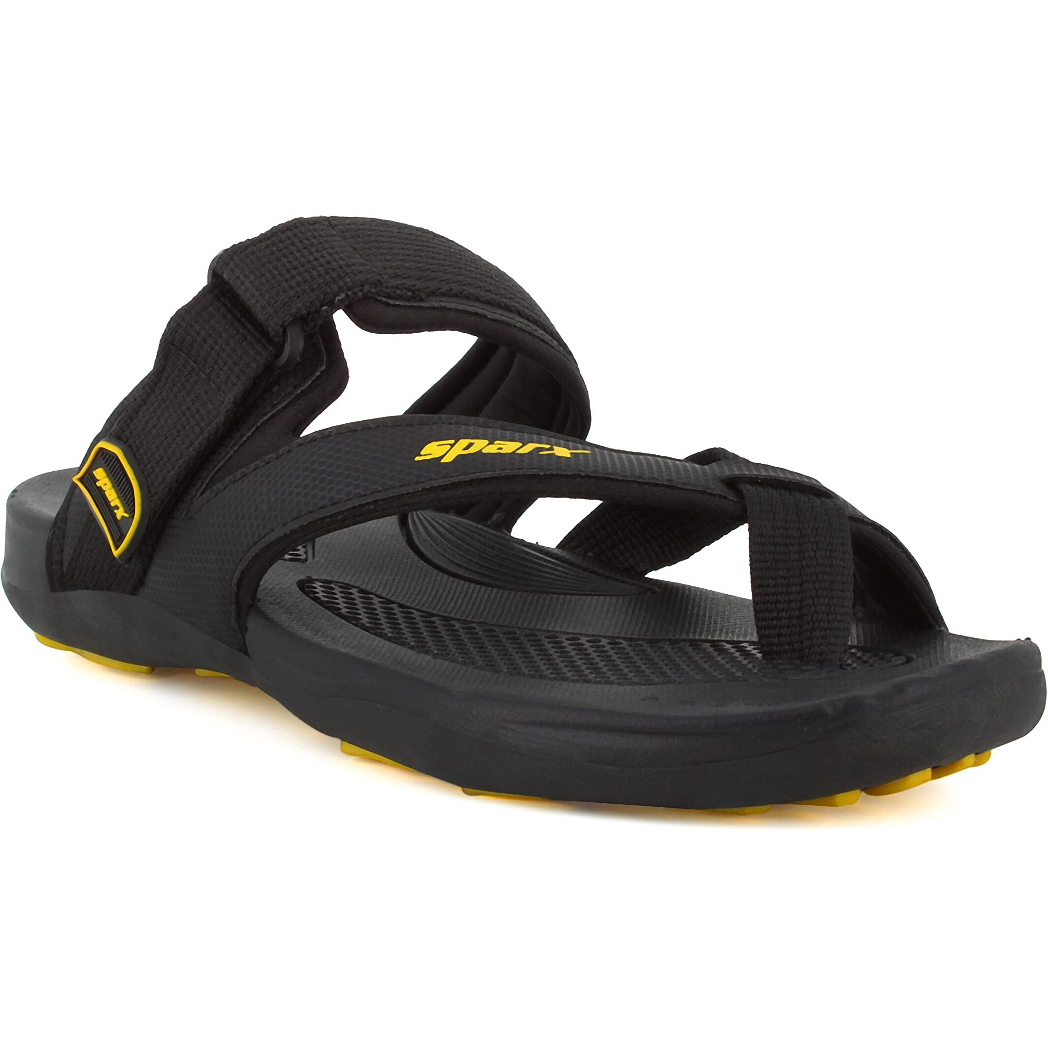 Sparx mens SFG 57 | Latest, Daily Use, Stylish Floaters | Yellow Sport Sandal - 6 UK (SFG 57)