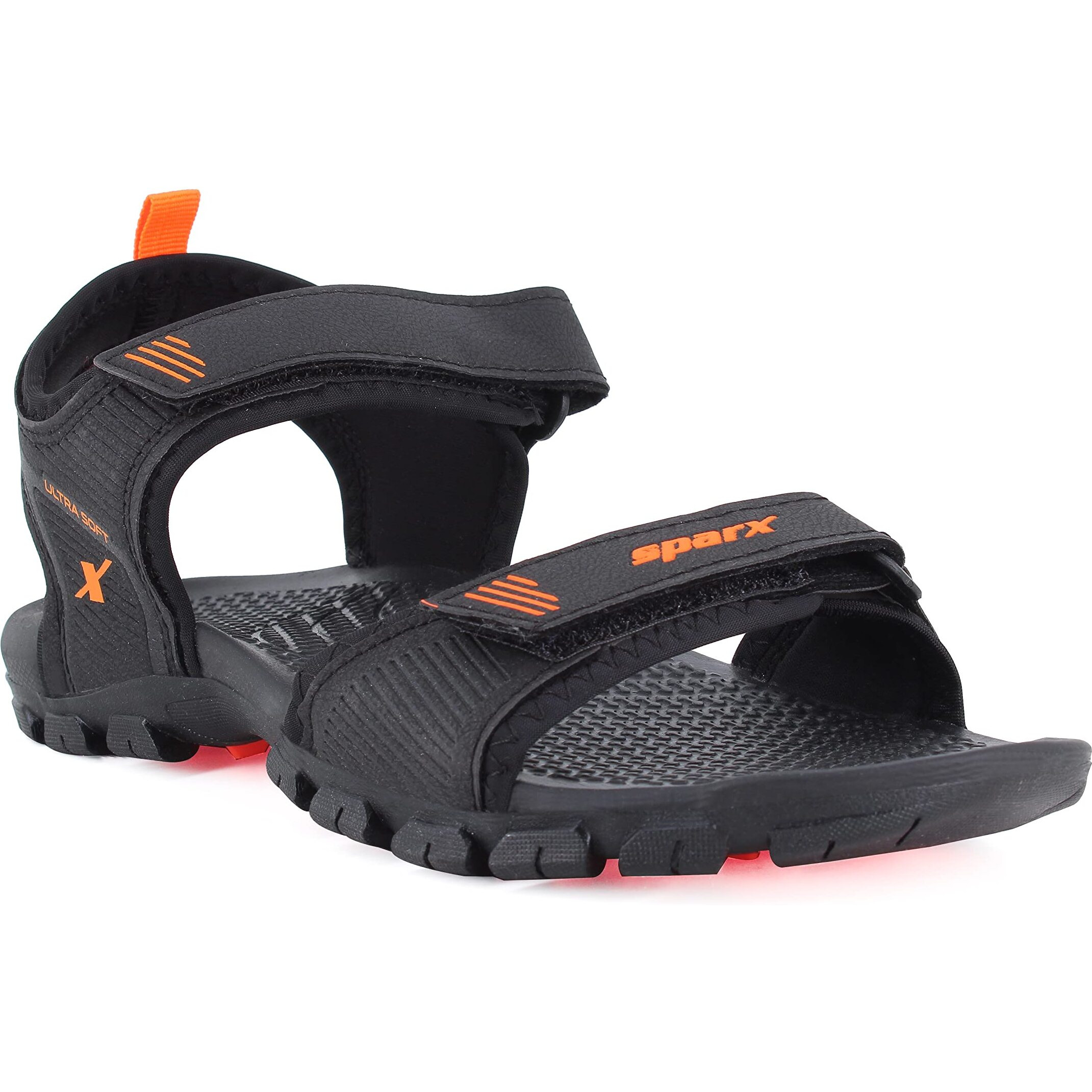 Sparx mens SS 561 | Latest, Daily Use, Stylish Floaters | Orange Sport Sandal - 7 UK (SS 561)