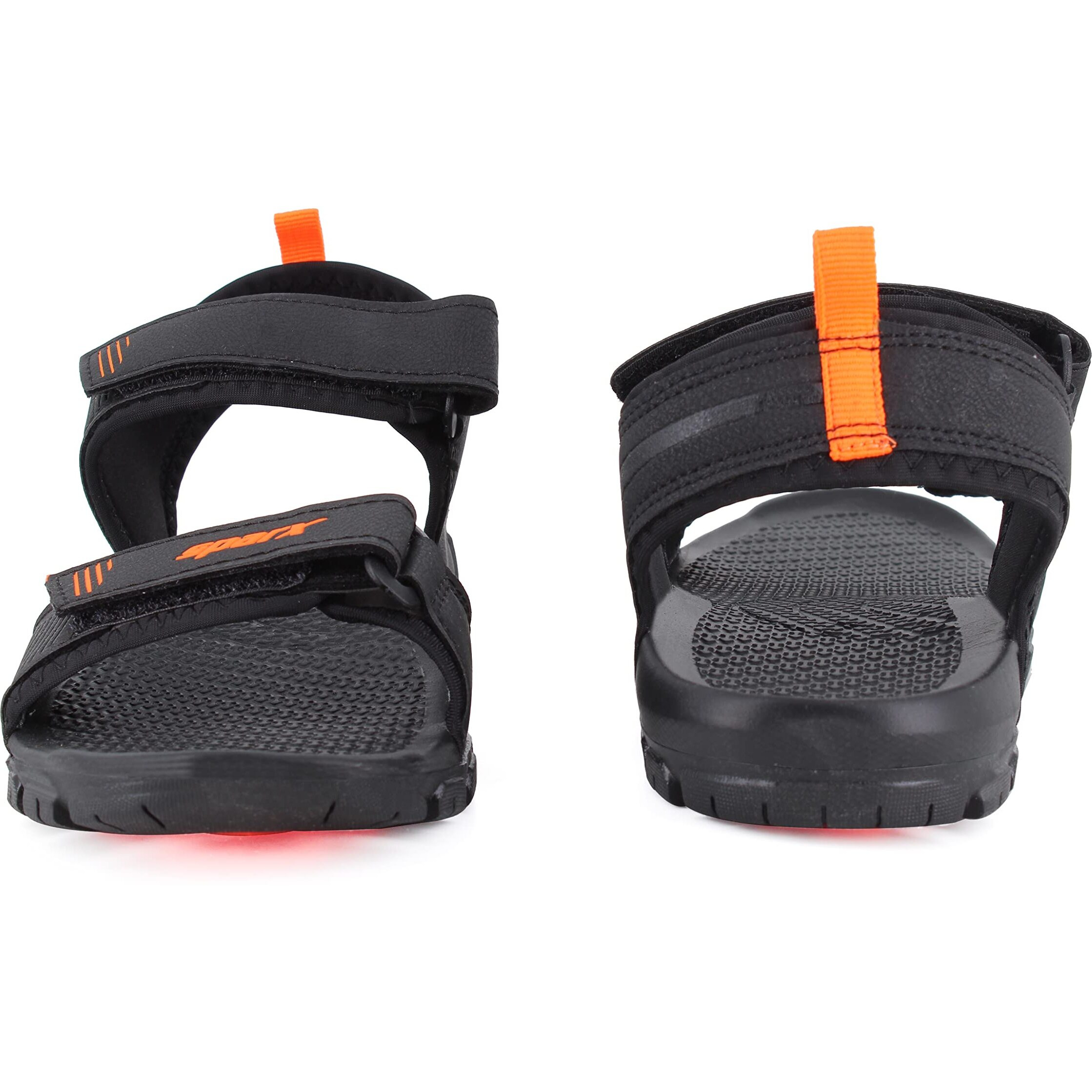 Sparx mens SS 561 | Latest, Daily Use, Stylish Floaters | Orange Sport Sandal - 7 UK (SS 561)