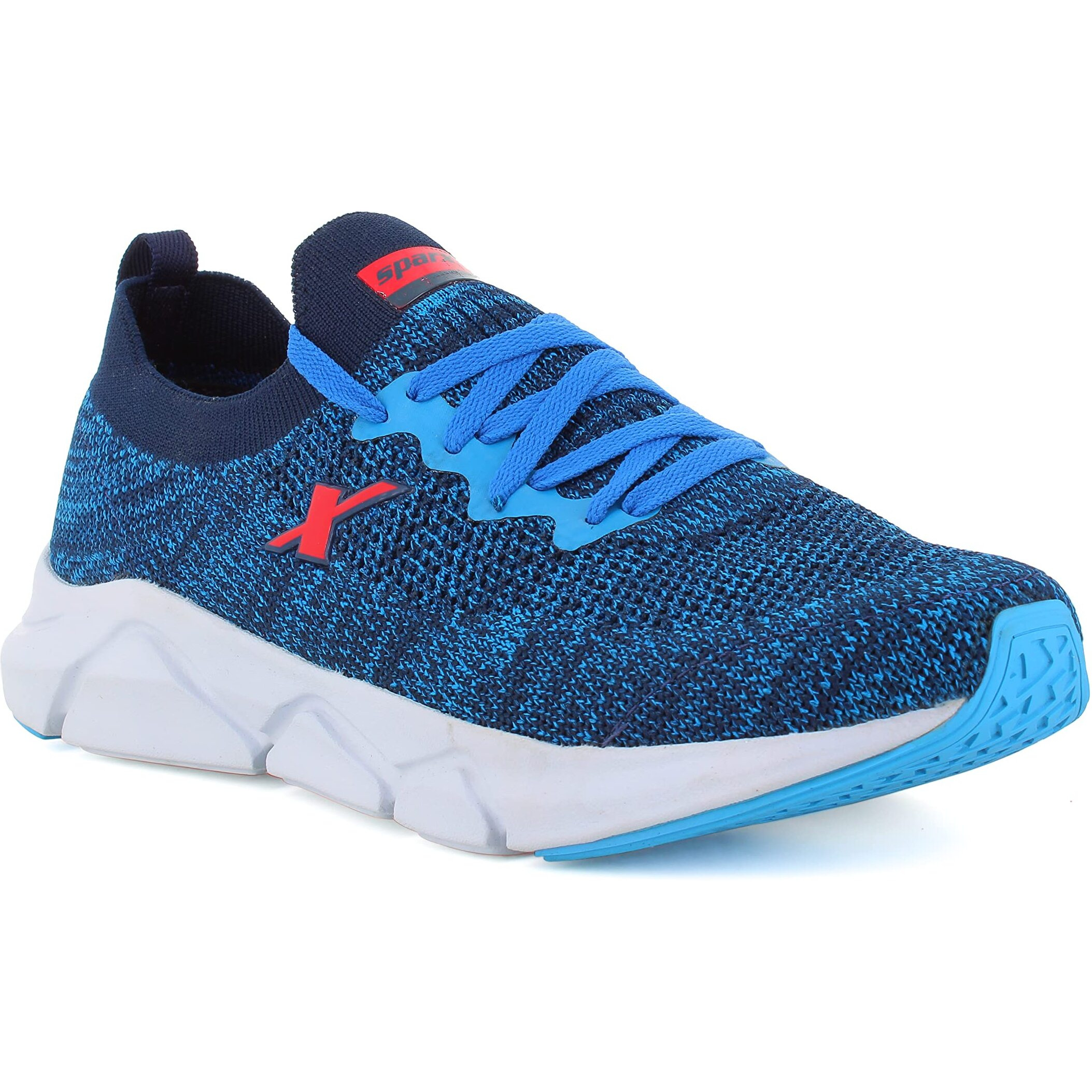 Sparx Mens SM 680 | Enhanced Durability & Soft Cushion | Blue Running Shoe - 8 UK (SM 680)