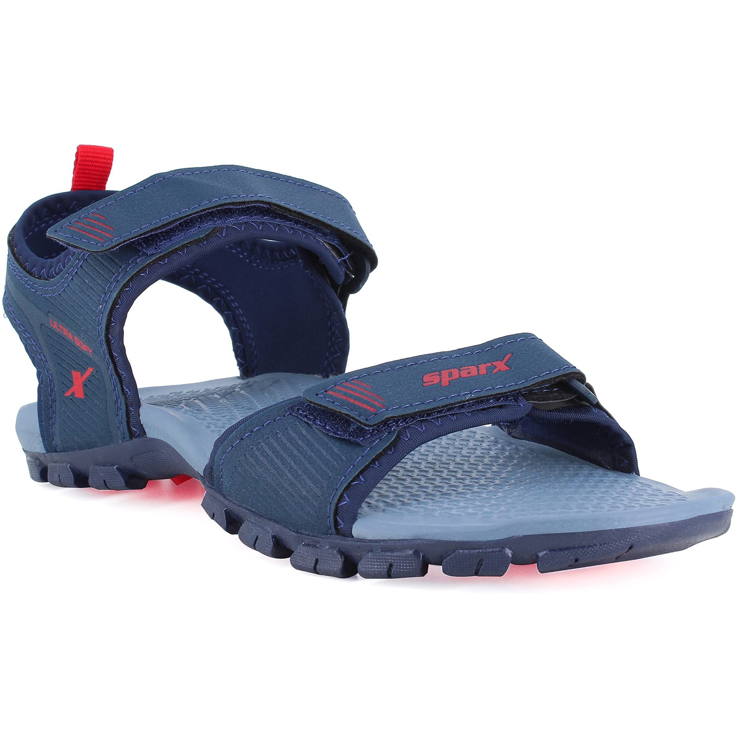 Sparx mens SS 561 | Latest, Daily Use, Stylish Floaters | Blue Sport Sandal - 8 UK (SS 561)