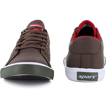 Sparx Mens SM 671 | Stylish, Comfortable | Maroon Sneaker - 9 UK (SM 671)