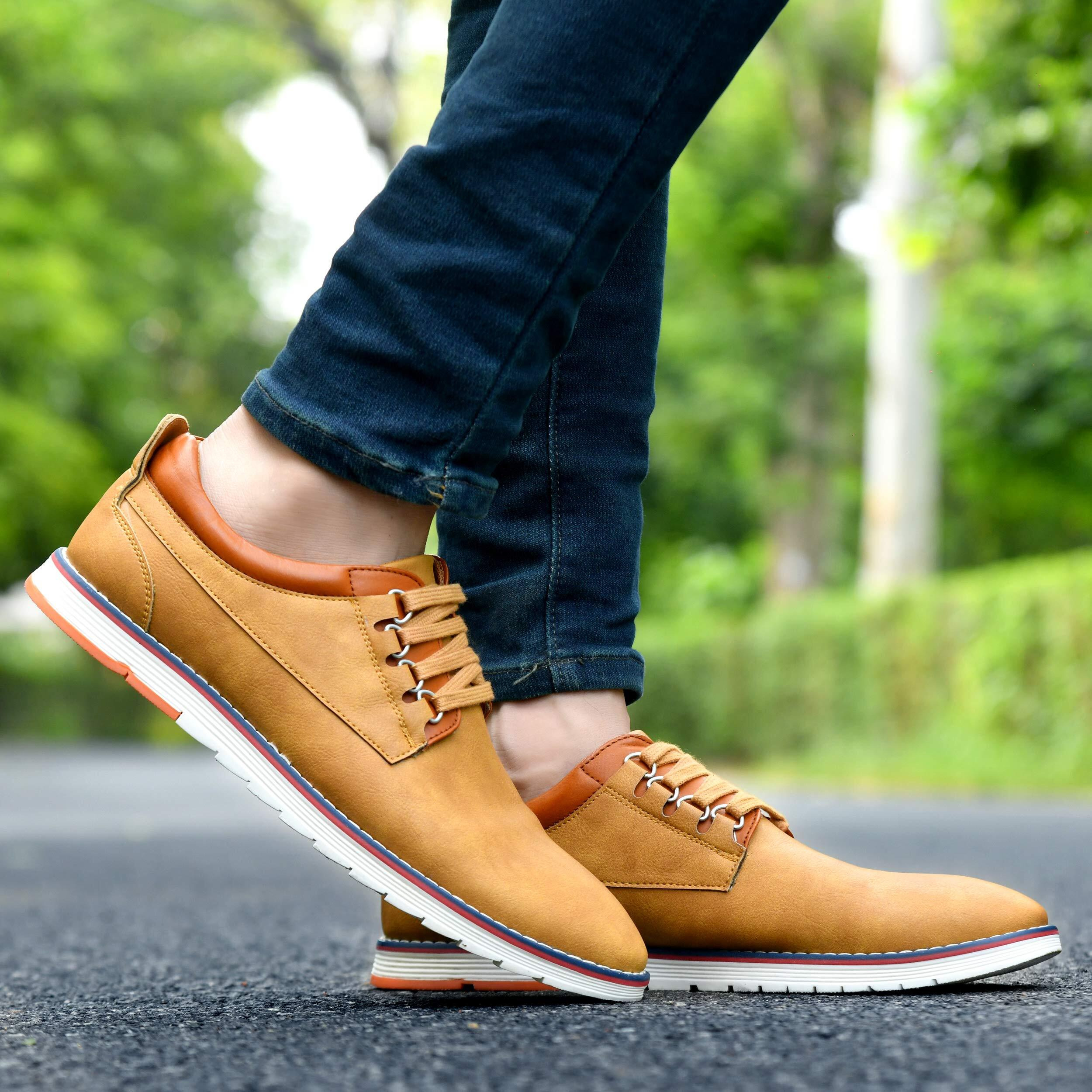 Centrino Men's 3323 TAN Sneakers_6 UK (3323-01)