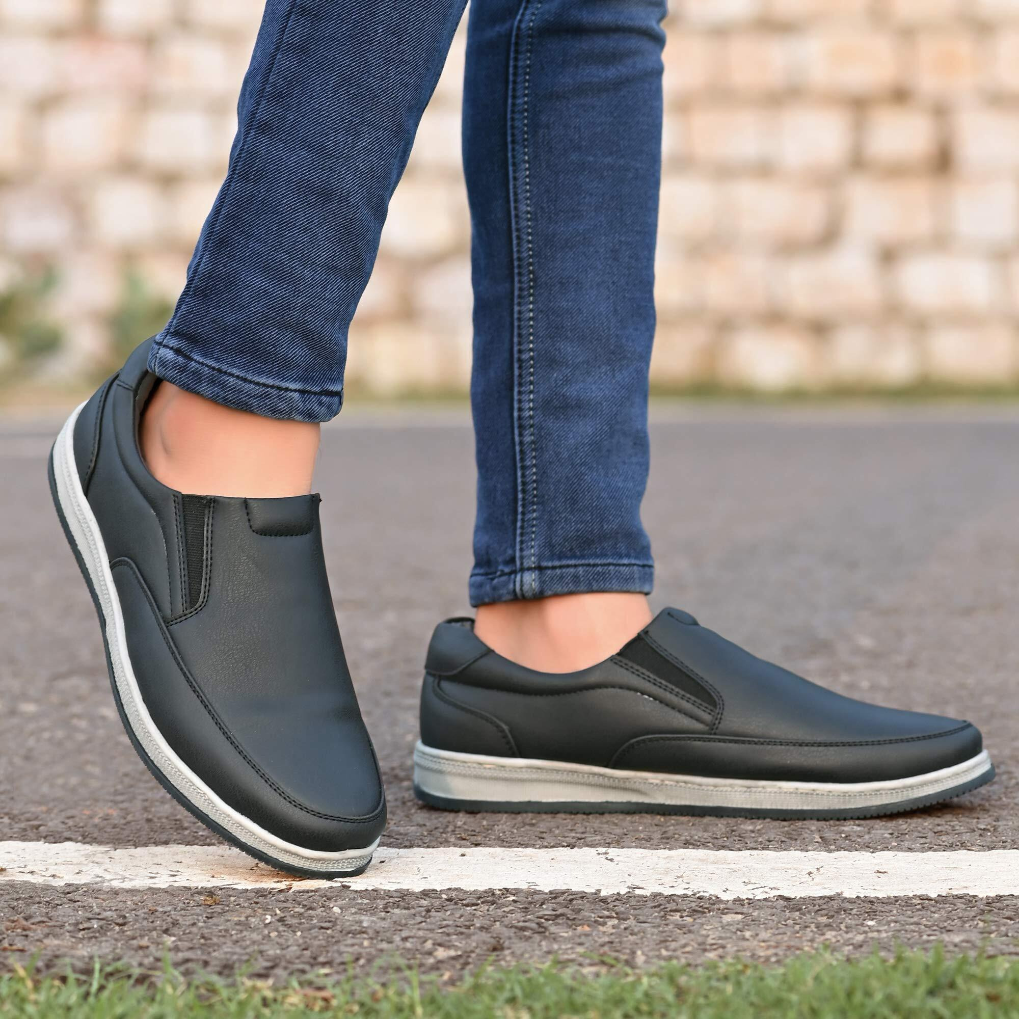 Centrino Men's Casual Sneakers Shoes Black 6