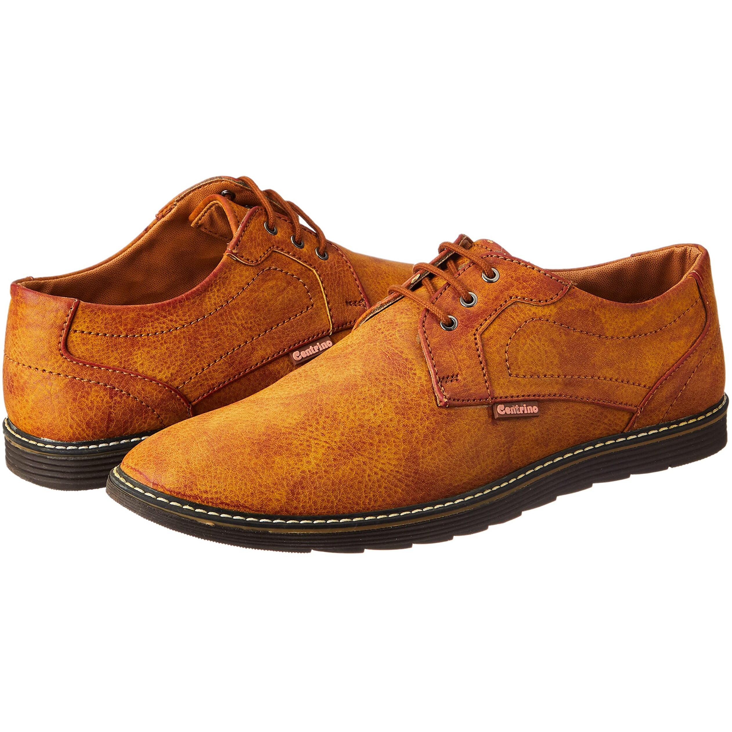 Centrino Men's 1212 TAN Formal Shoes_6 UK (1212-03)