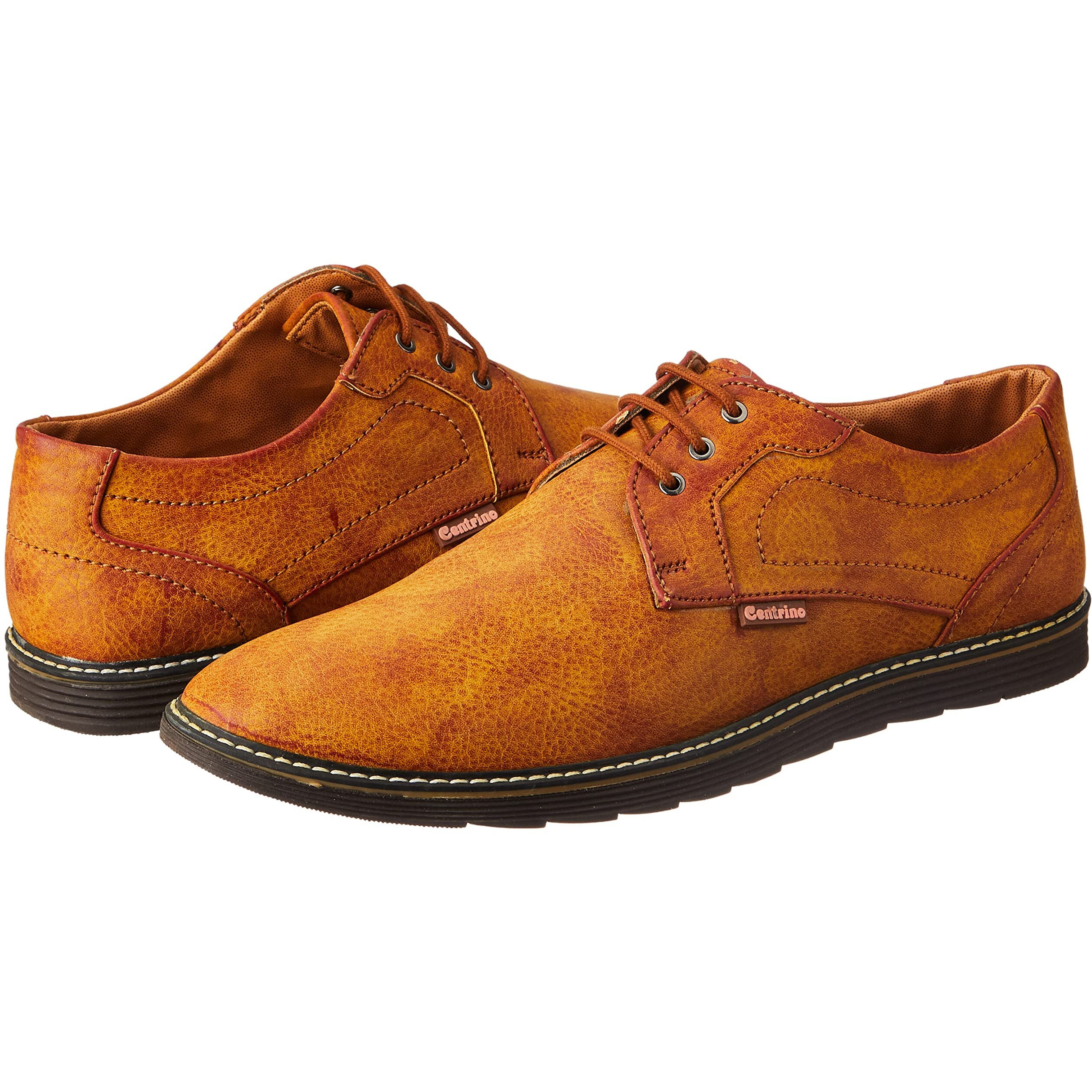 Centrino Men's 1212 TAN Formal Shoes_6 UK (1212-03)