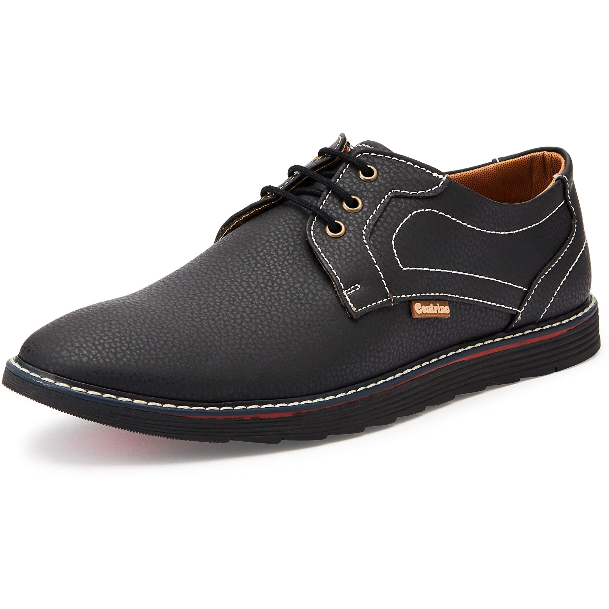 Centrino Men's 1212 BLACK Formal Shoes_10 UK (1212-04)