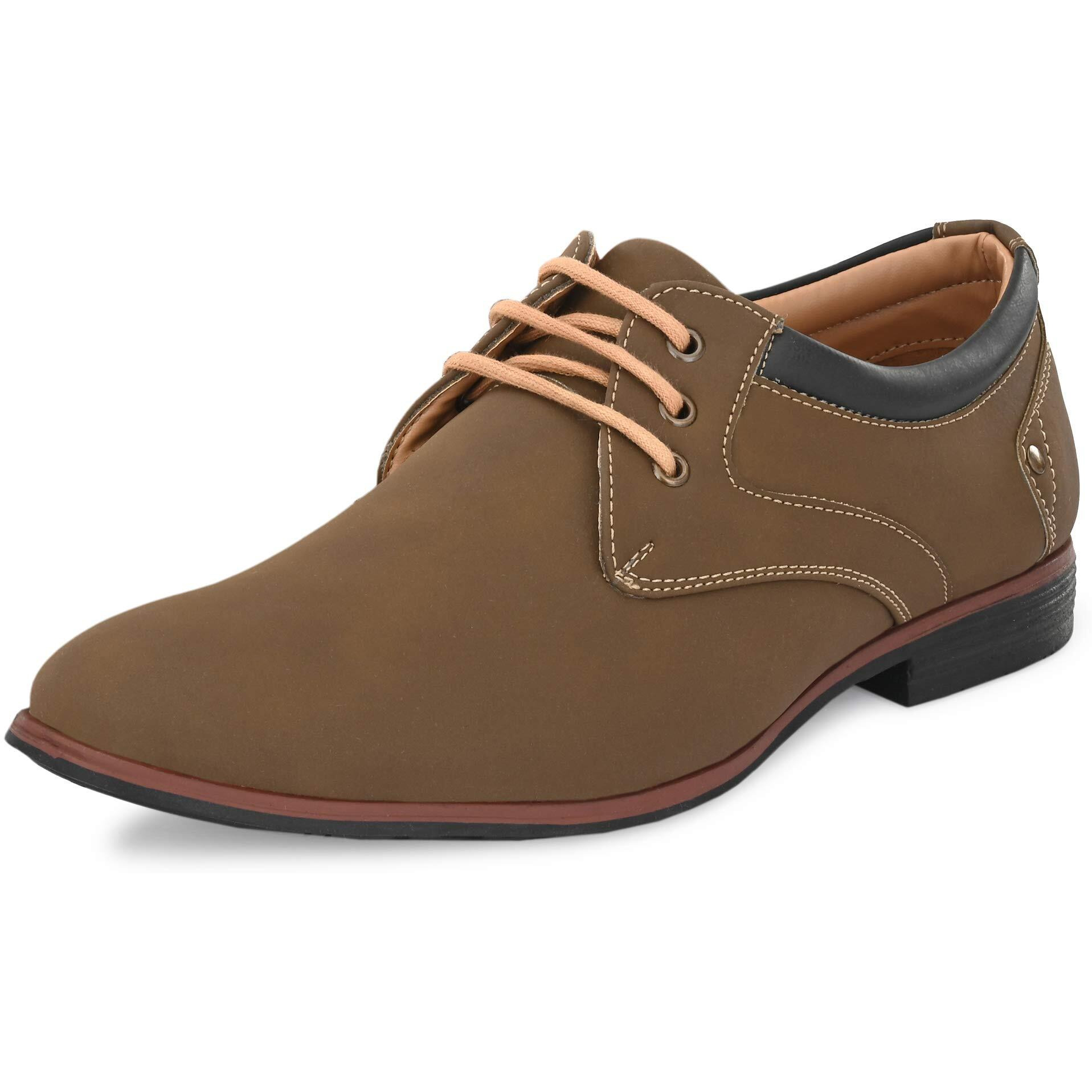 Centrino Men's 7956 Beige Formal Shoes_9 UK (7956-05)