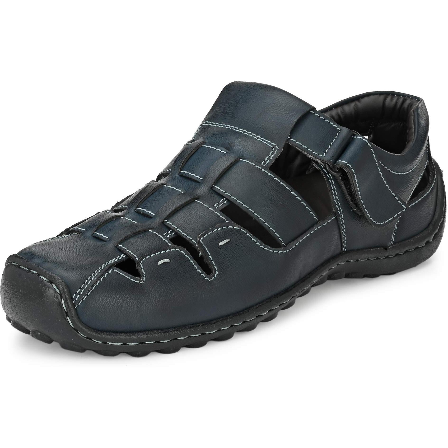 Centrino Men's 6114 Navy Fisherman Sandals_8 UK (6114-6)