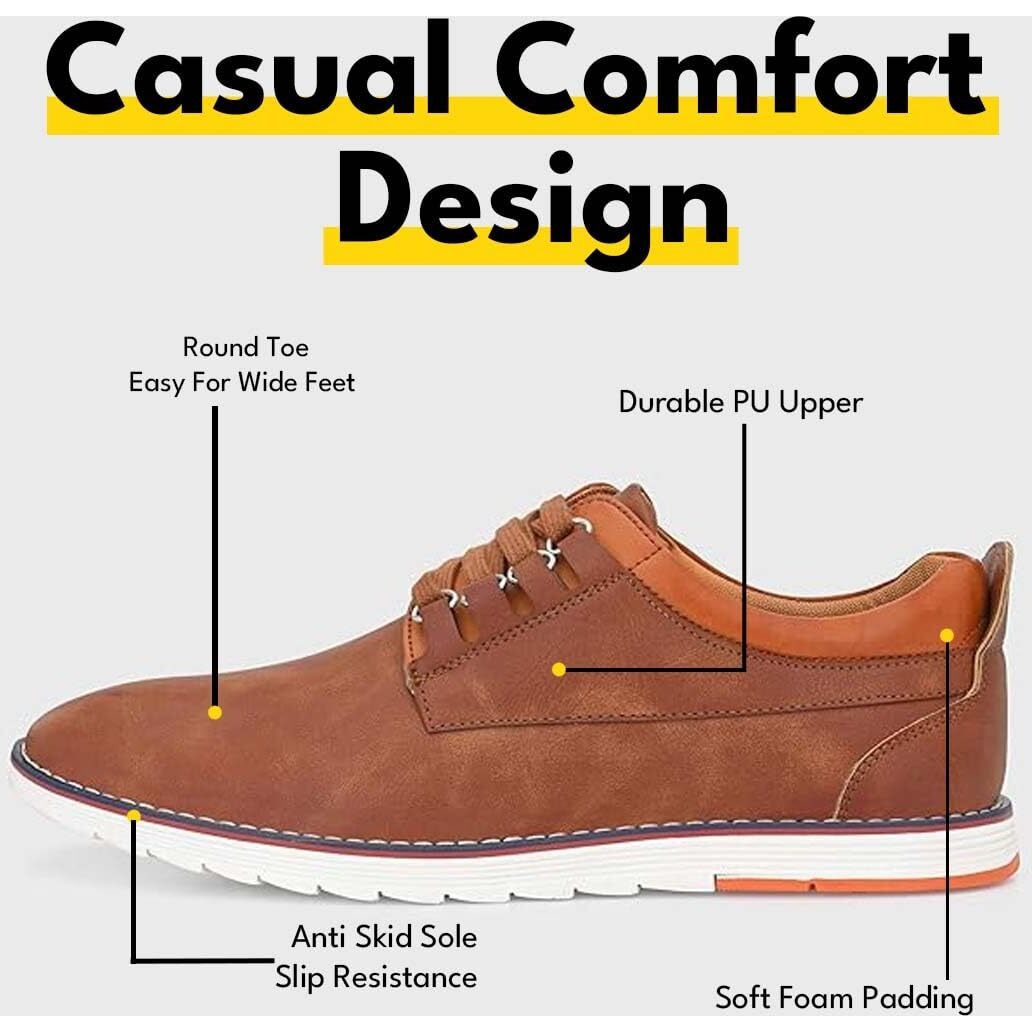 Centrino Mens Brown Sneakers - 11 UK (45 EU) (12 Us) (5506-1)