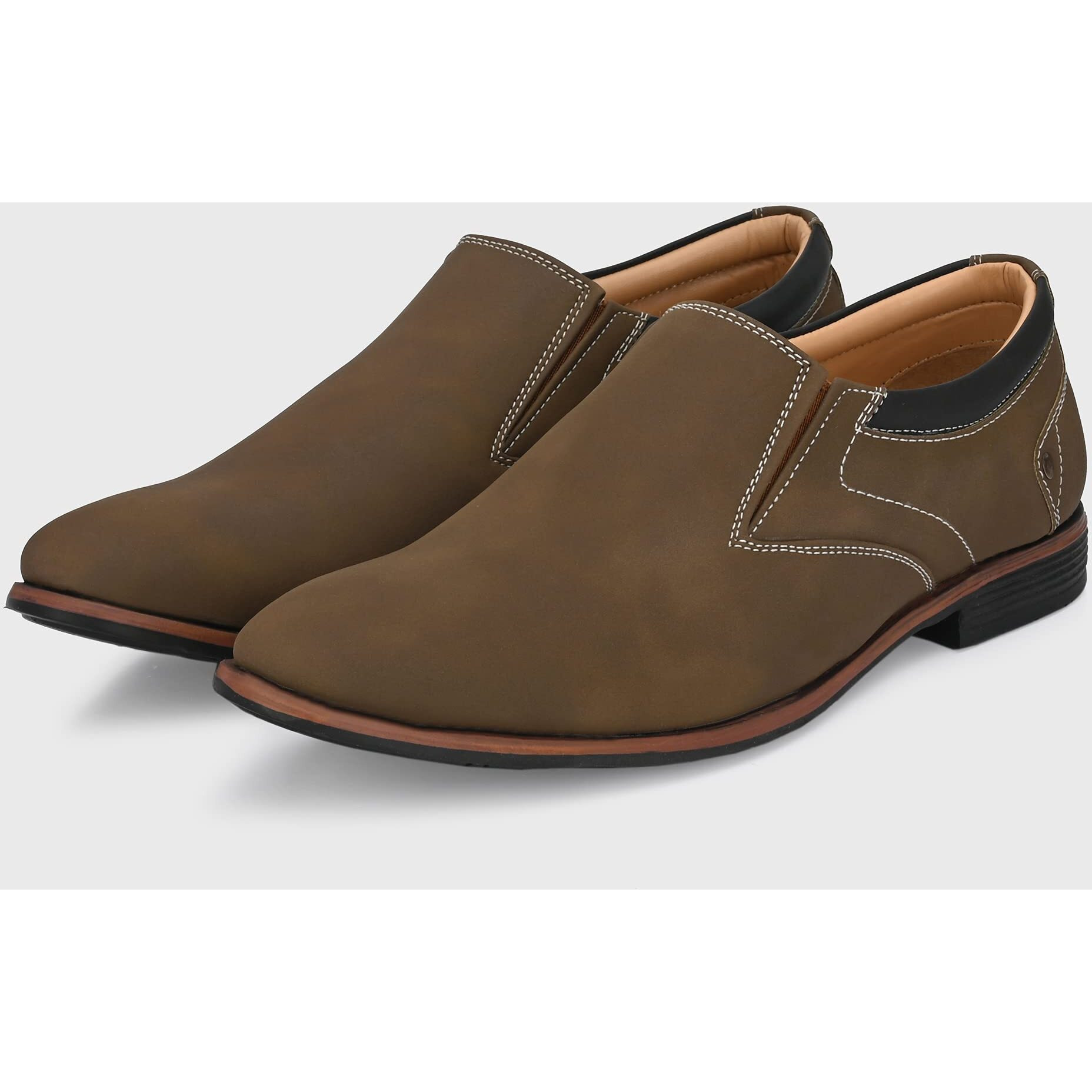 Centrino Men's 7957 Beige Formal Shoes_6 UK (7957-5)