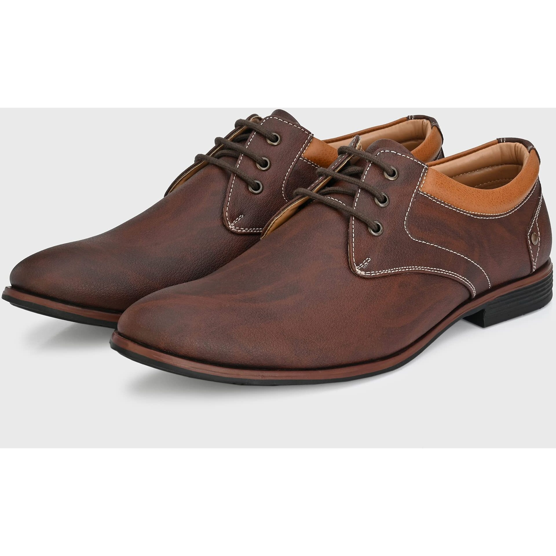 Centrino Men's 7956 D Brown Formal Shoes_10 UK (7956-23)
