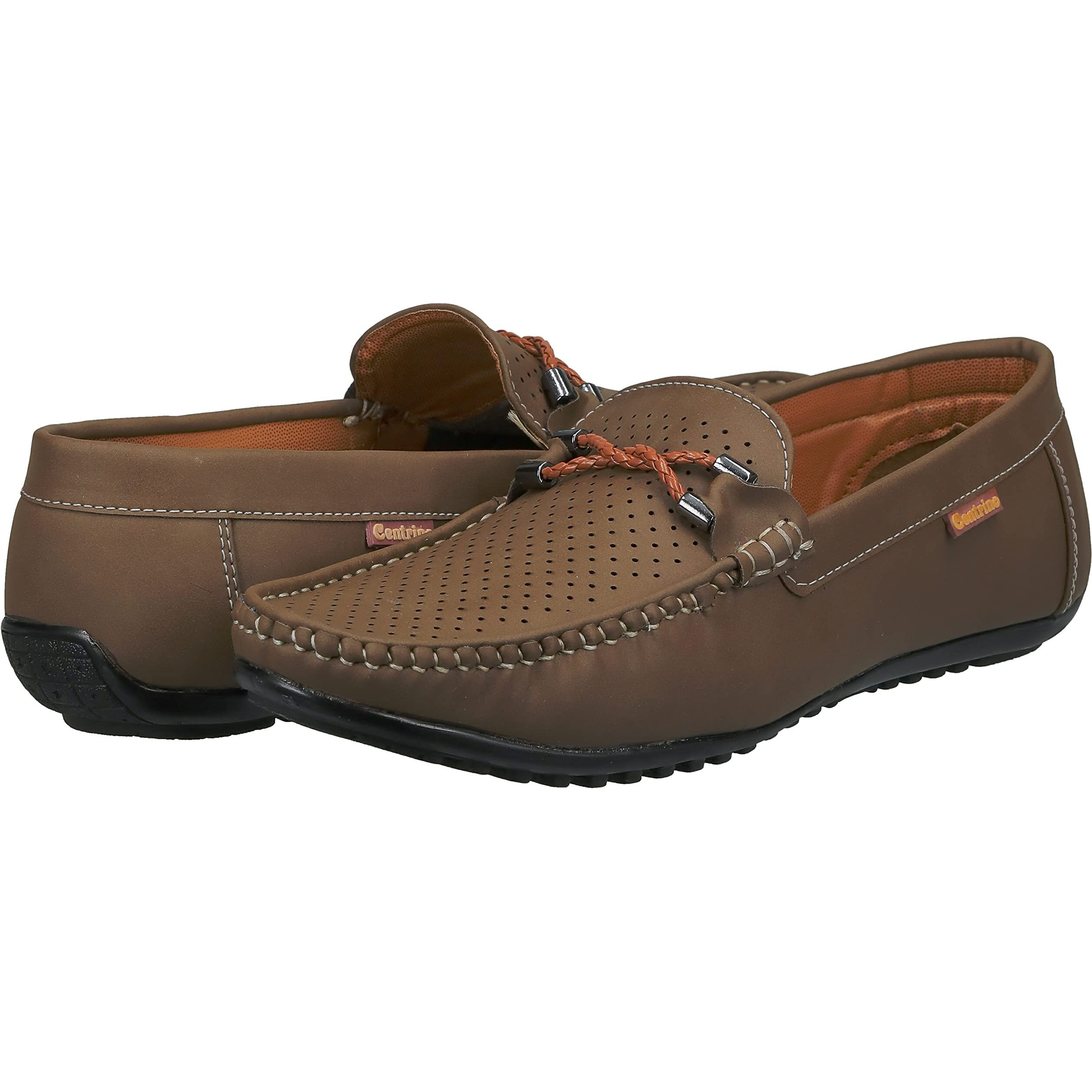 Centrino Men's 9910 Grey Loafers_9 UK (9910-01)