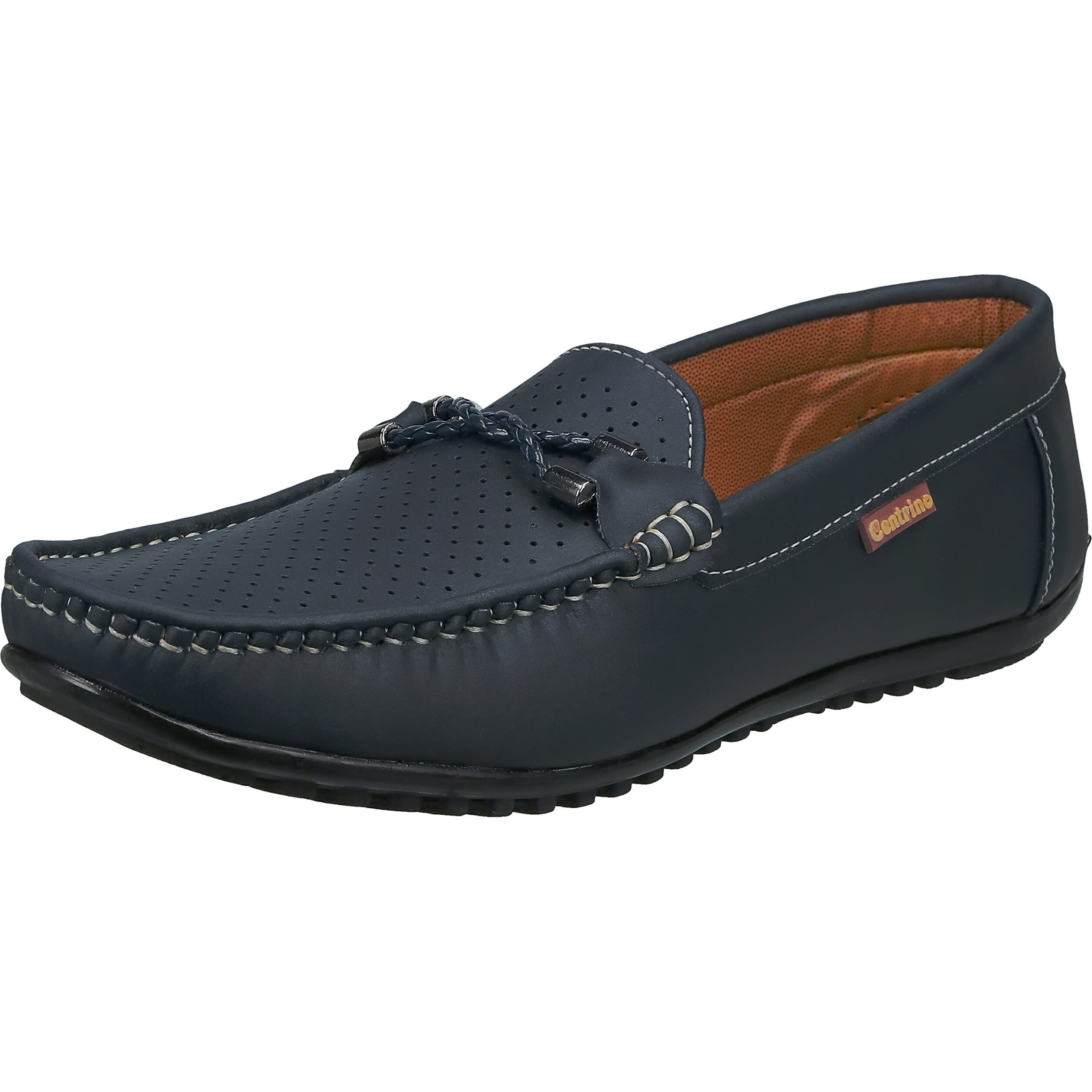 Centrino Men's 9910 Navy Loafers_9 UK (9910-02)