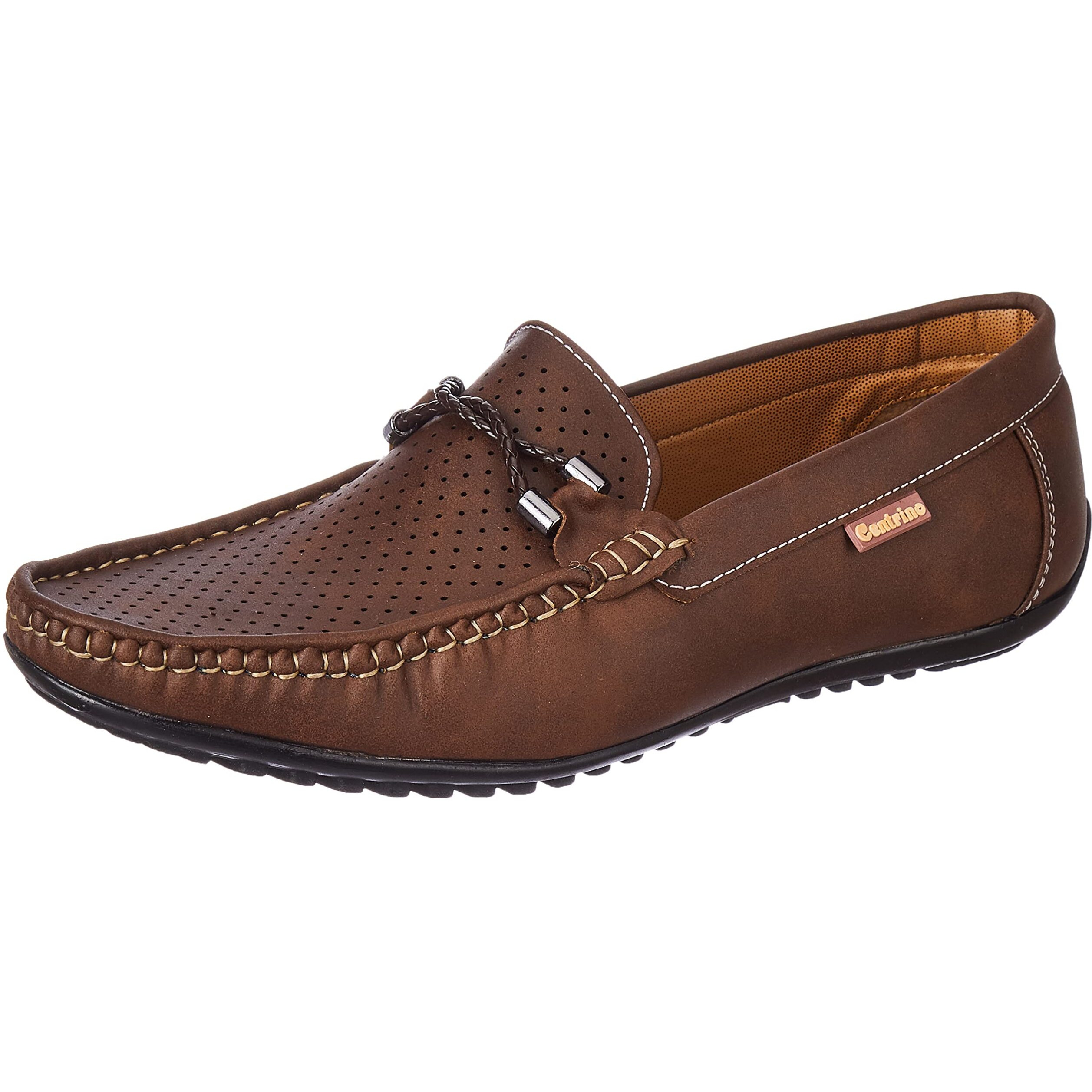 Centrino Men's 9910 Brown Loafers_9 UK (9910-03)