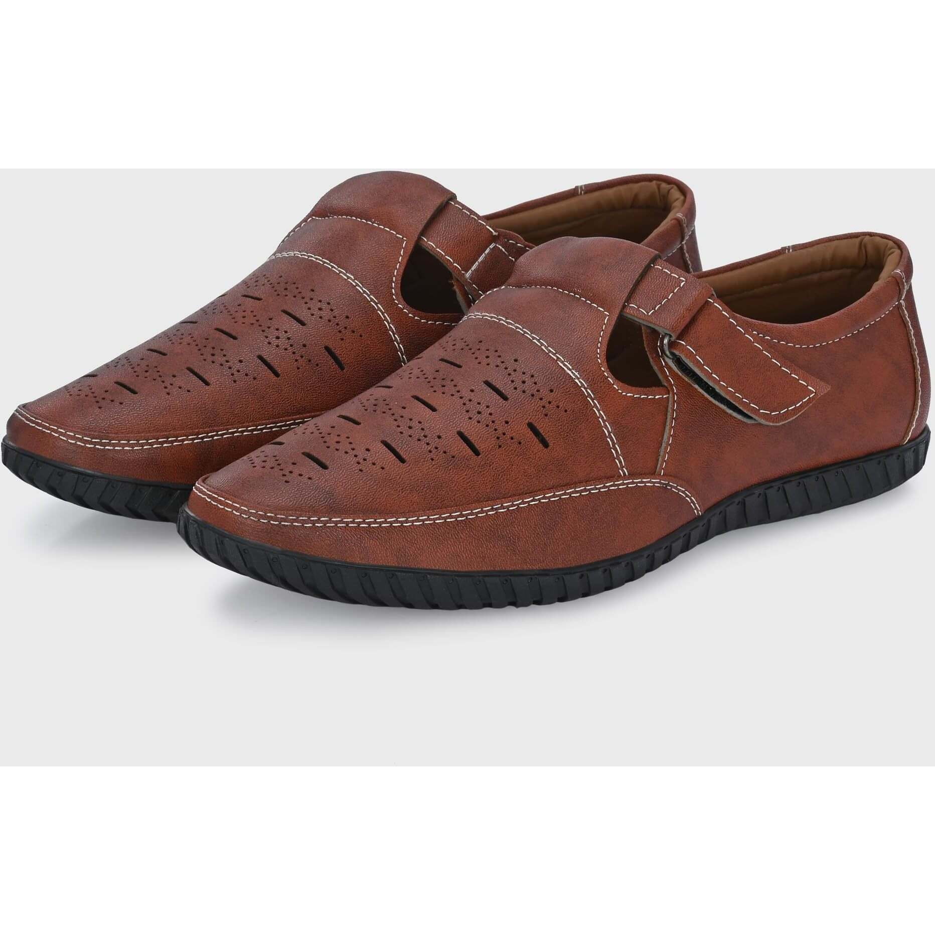 Centrino Men's 2340 Burgundy Fisherman Sandal-11 Kids UK (2340-35)