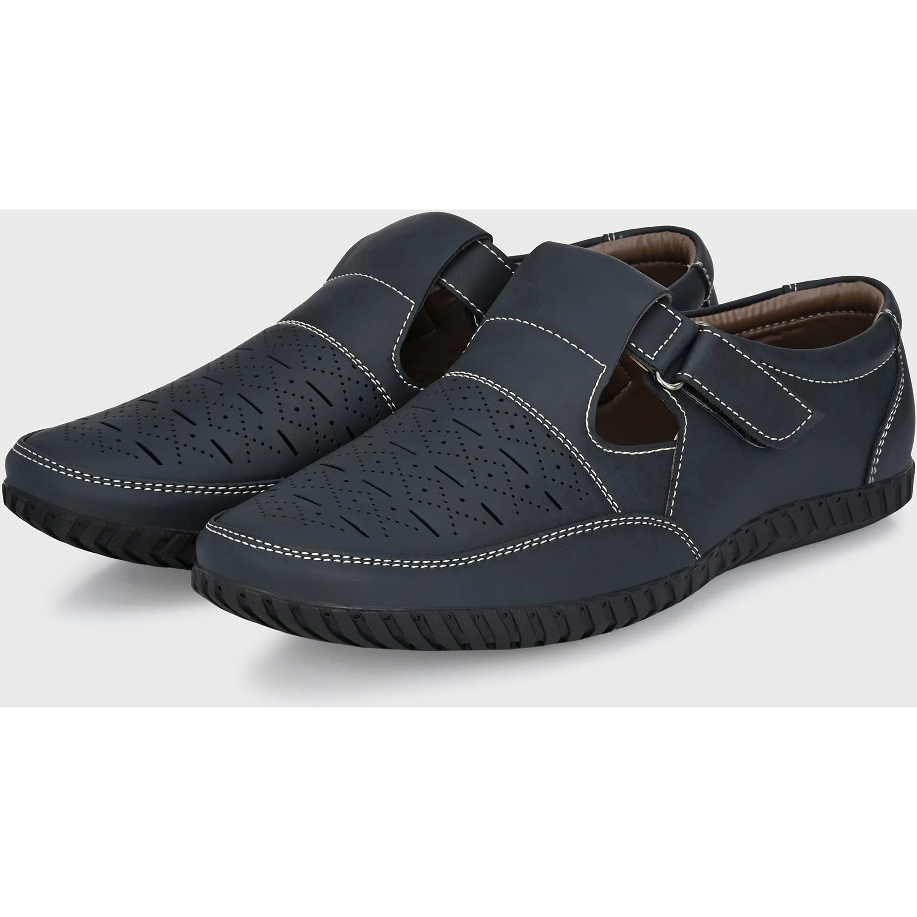 Centrino Men's 2317 Blue Sandal-9 Kids UK (2318-33)
