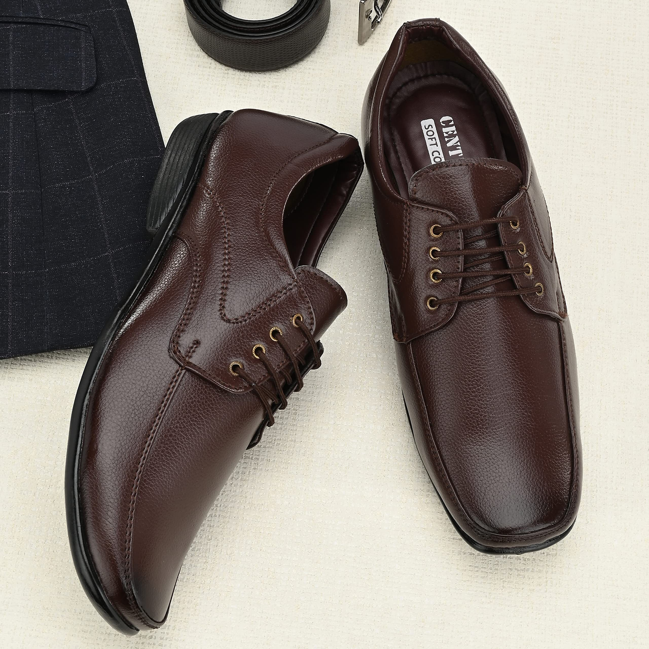 Centrino Men's 8604-2 Men's Formal Shoe, Brown, 6 UK