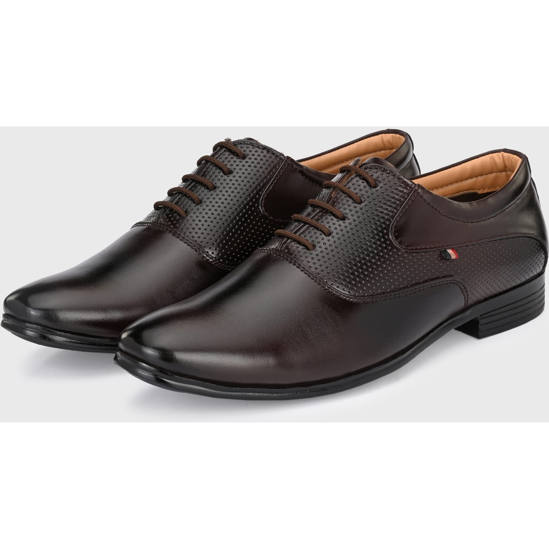 Centrino Men's 6036 Brown Formal Shoes_7 UK (6036-02)